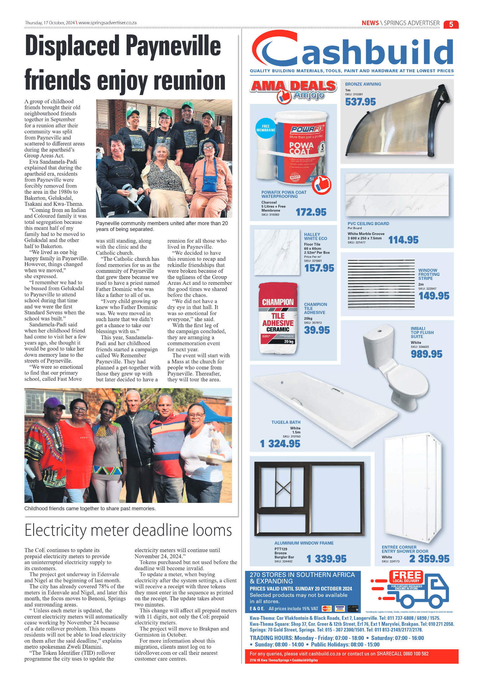 Springs Advertiser 17 October 2024 page 5
