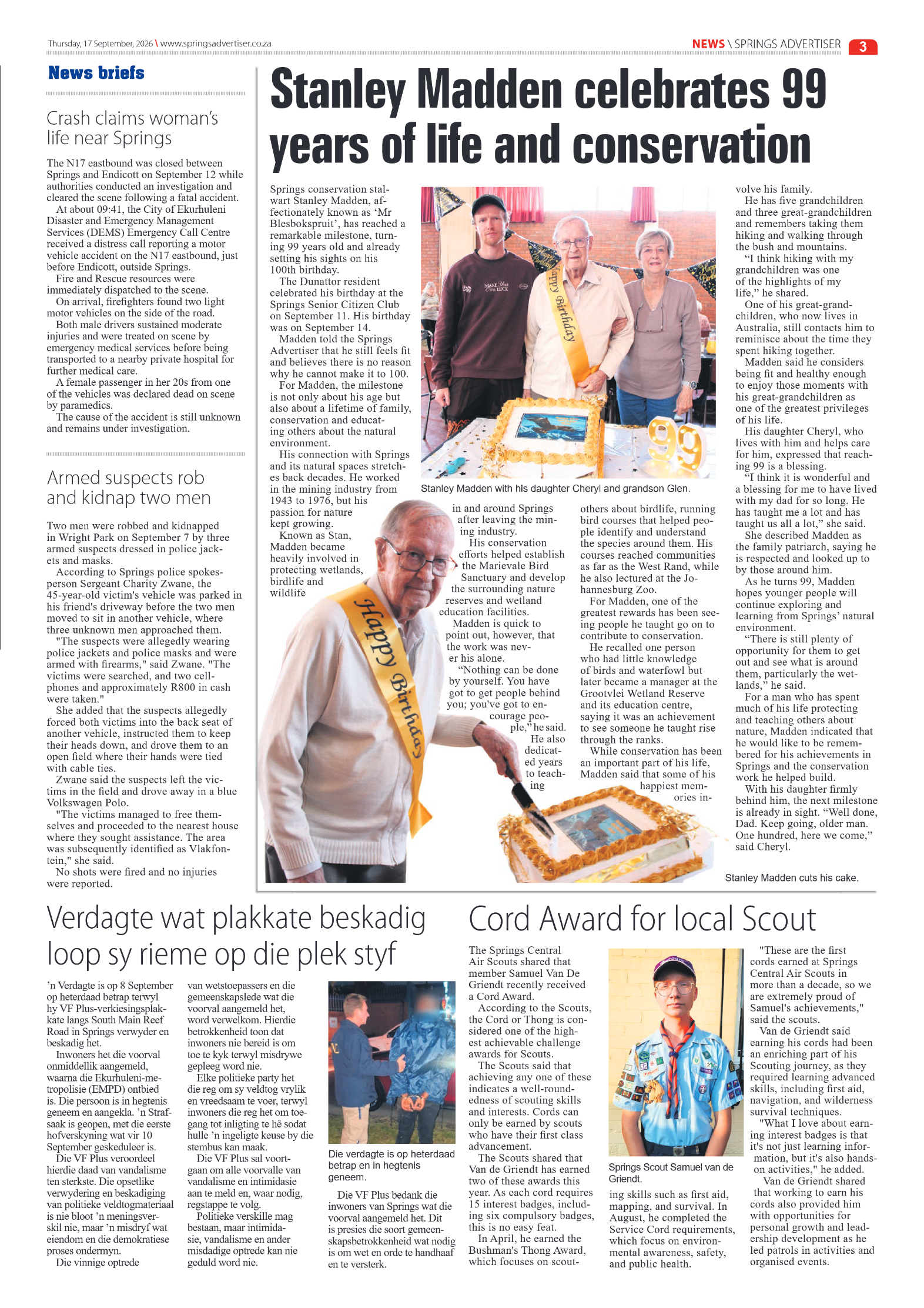 Springs Advertiser 17 September 2026 page 3