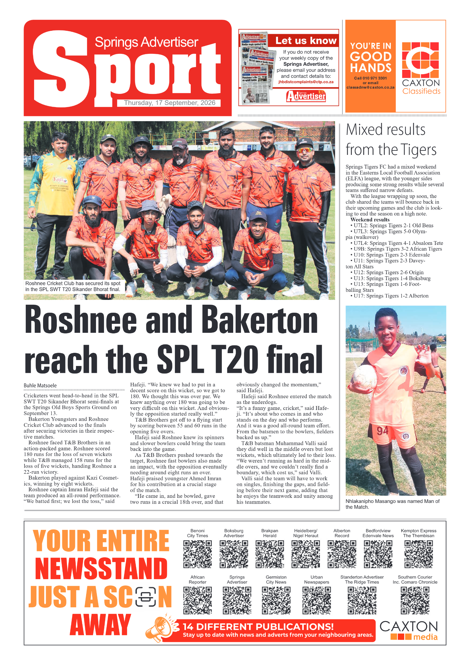 Springs Advertiser 17 September 2026 page 8