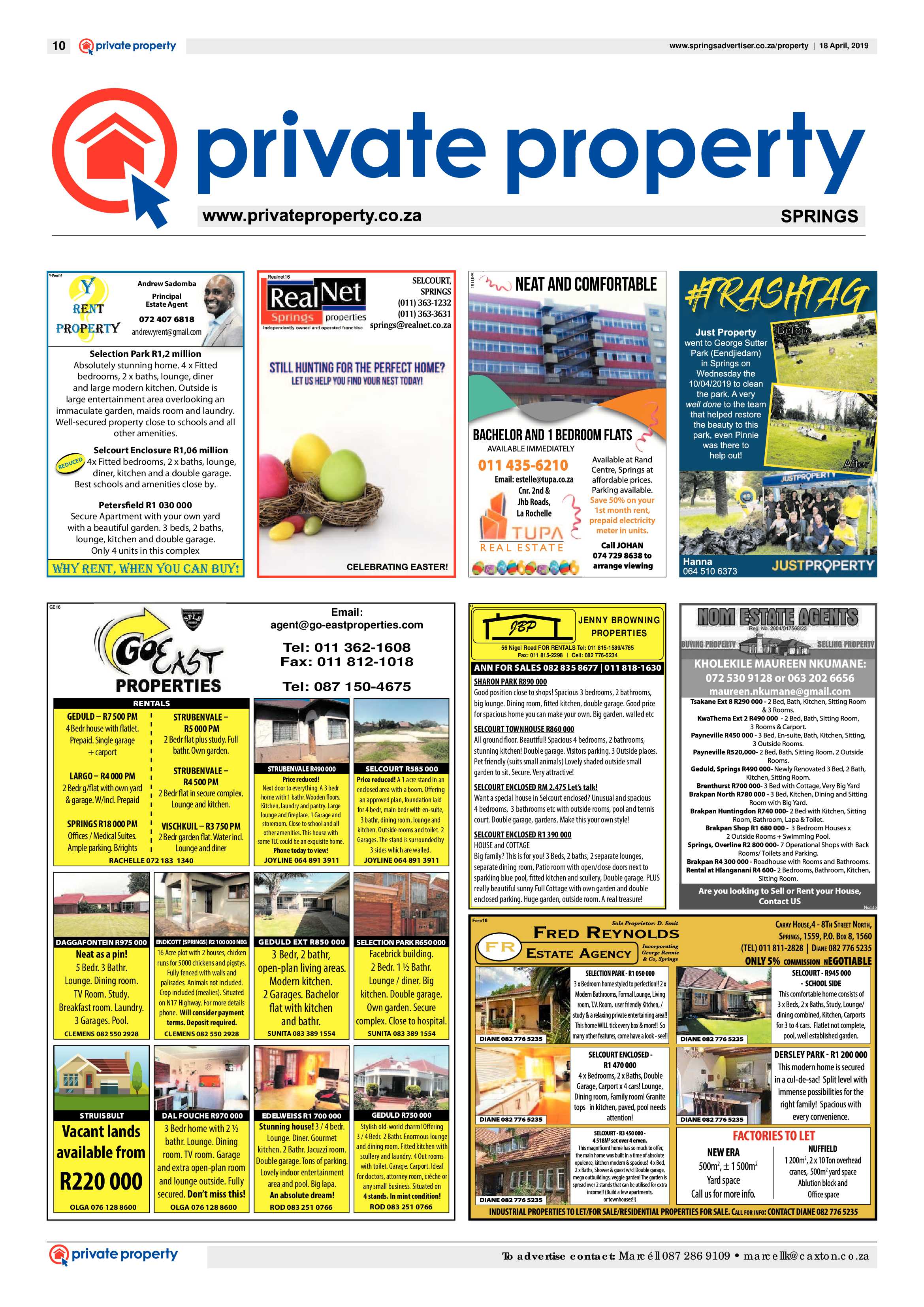 Springs Advertiser 18 April 2019 page 10
