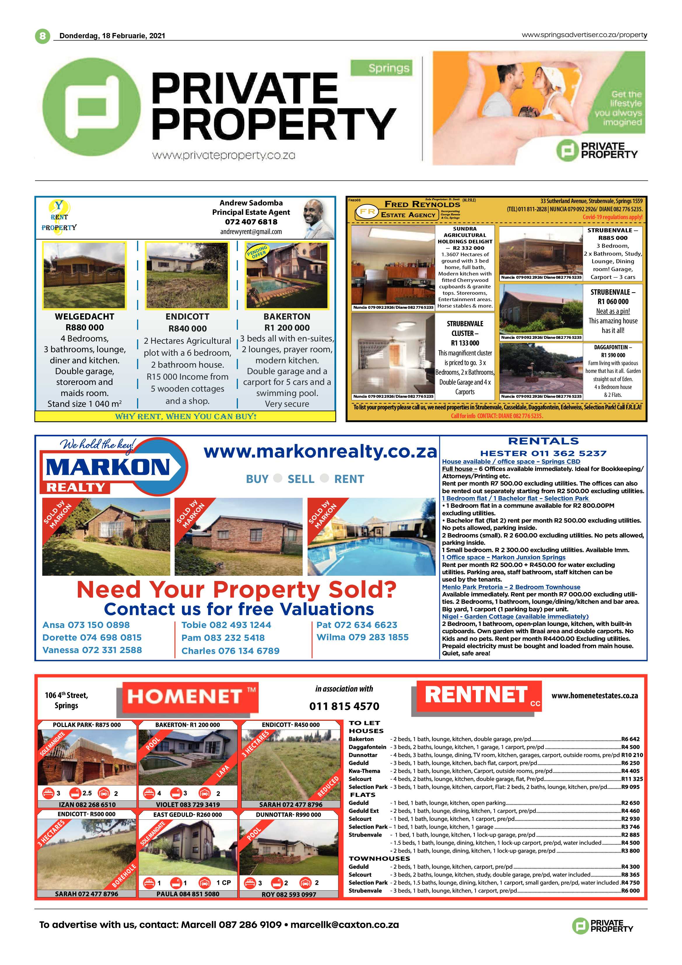 Springs Advertiser 18 February 2021 page 8