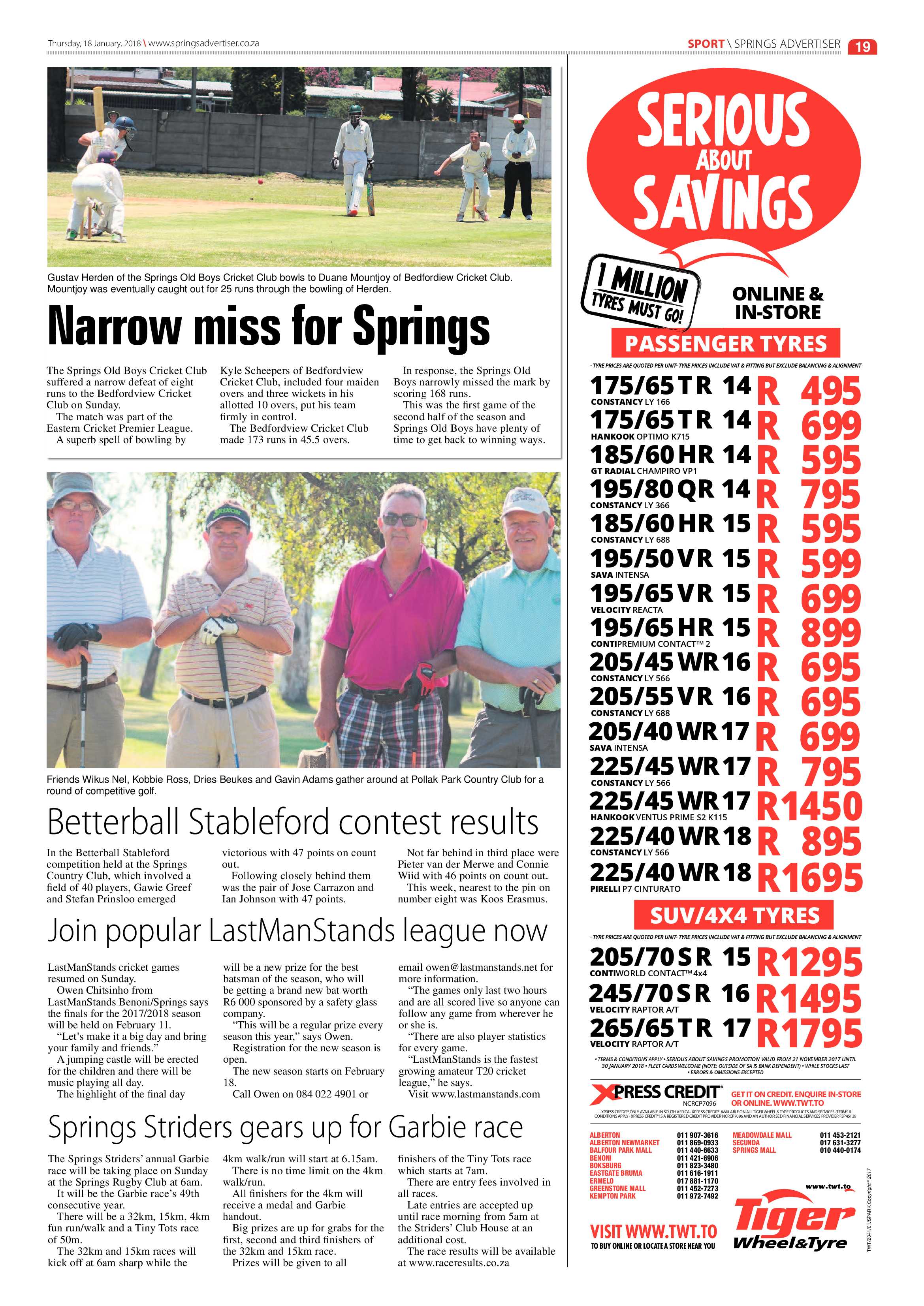Springs Advertiser 18 January 2018 page 19