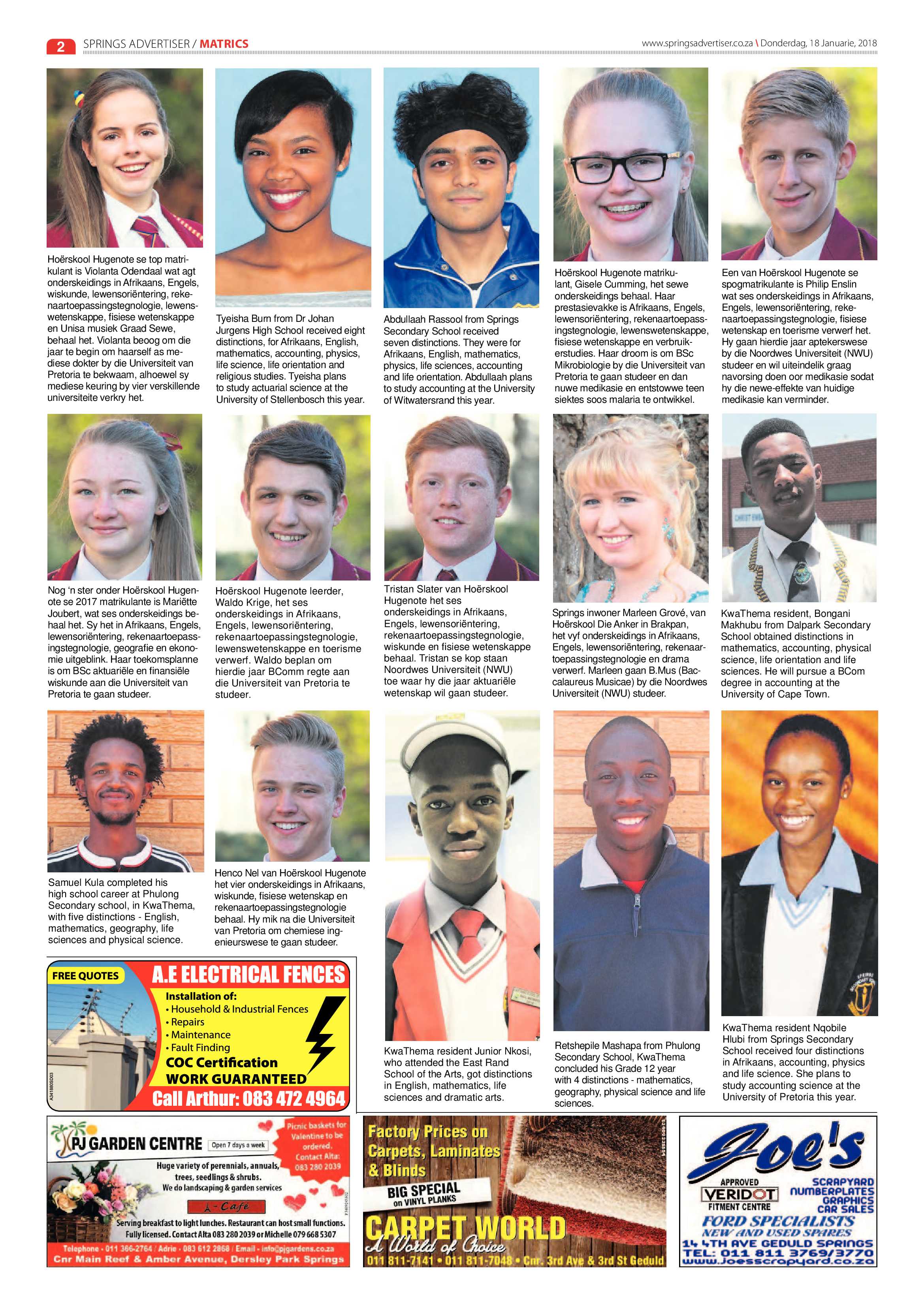 Springs Advertiser 18 January 2018 page 2