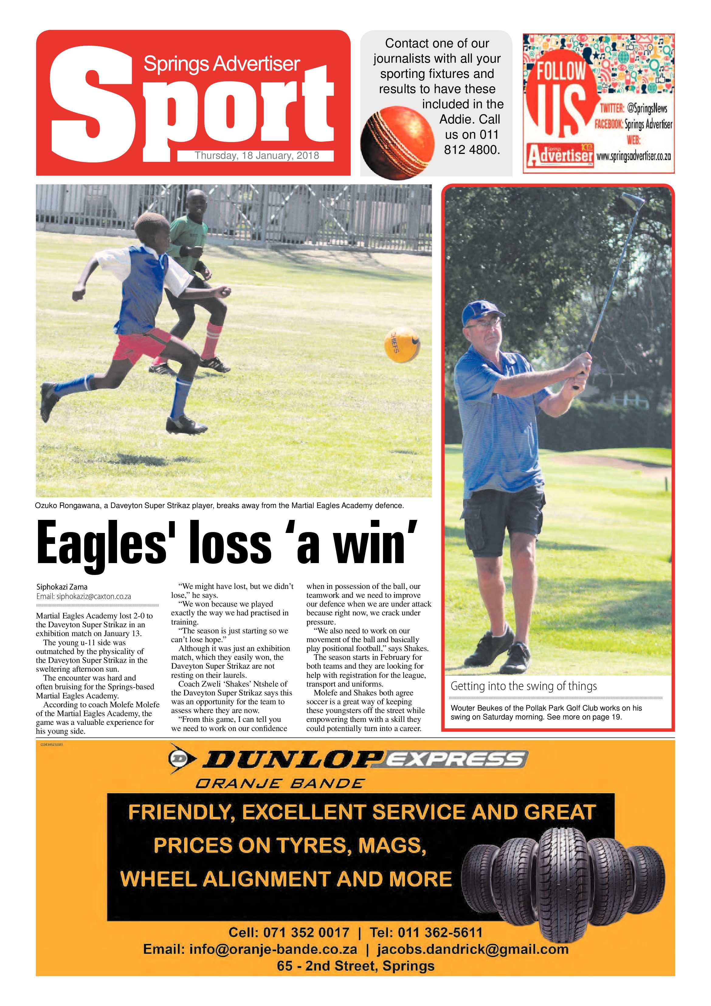 Springs Advertiser 18 January 2018 page 20