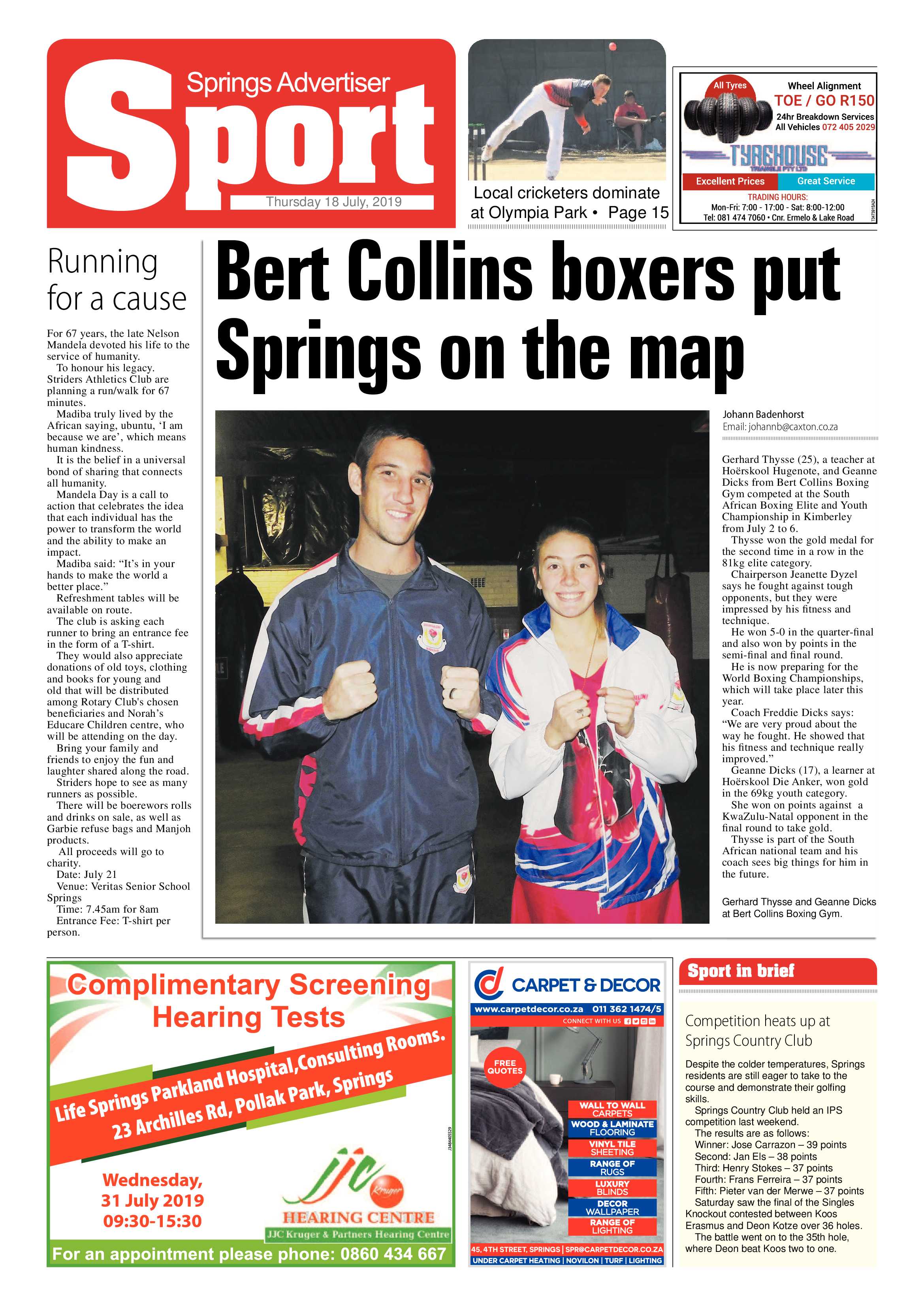 Springs Advertiser 18 July 2019 page 16