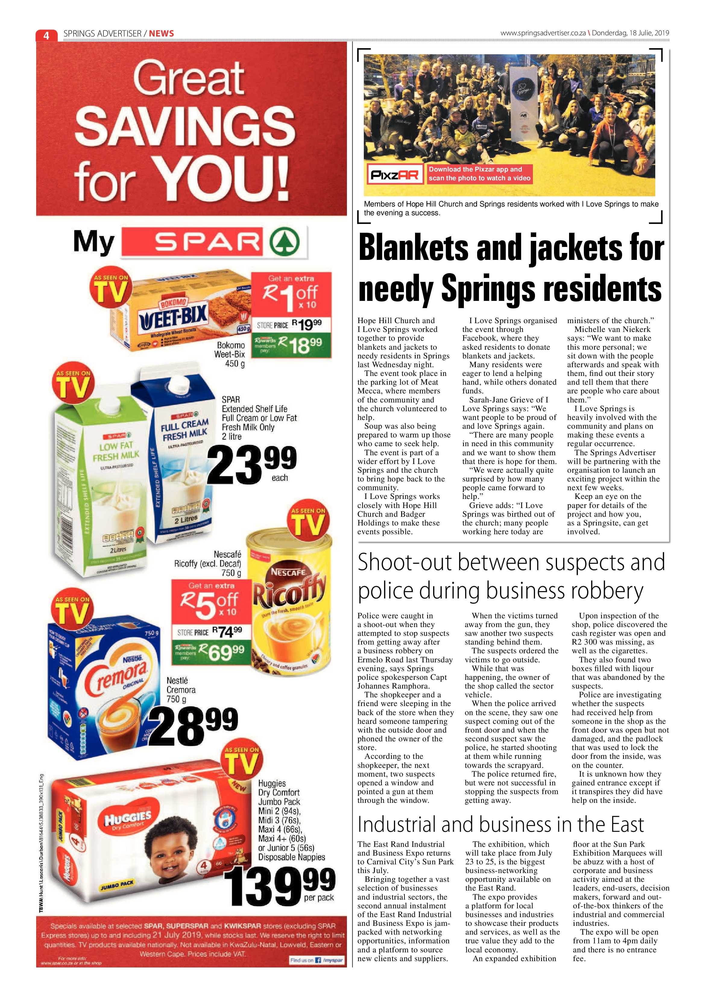 Springs Advertiser 18 July 2019 page 4