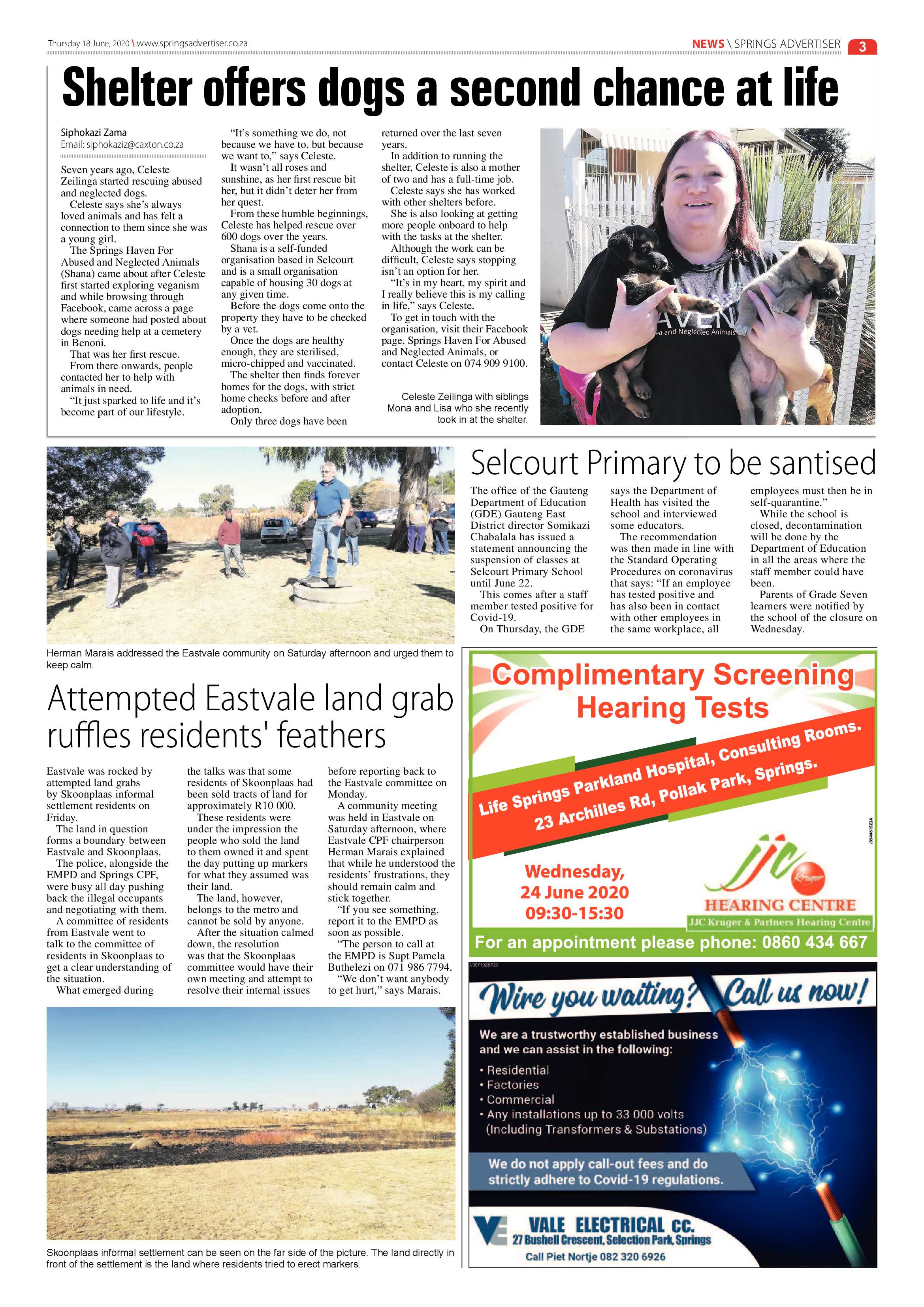 Springs Advertiser 18 June 2020 page 3