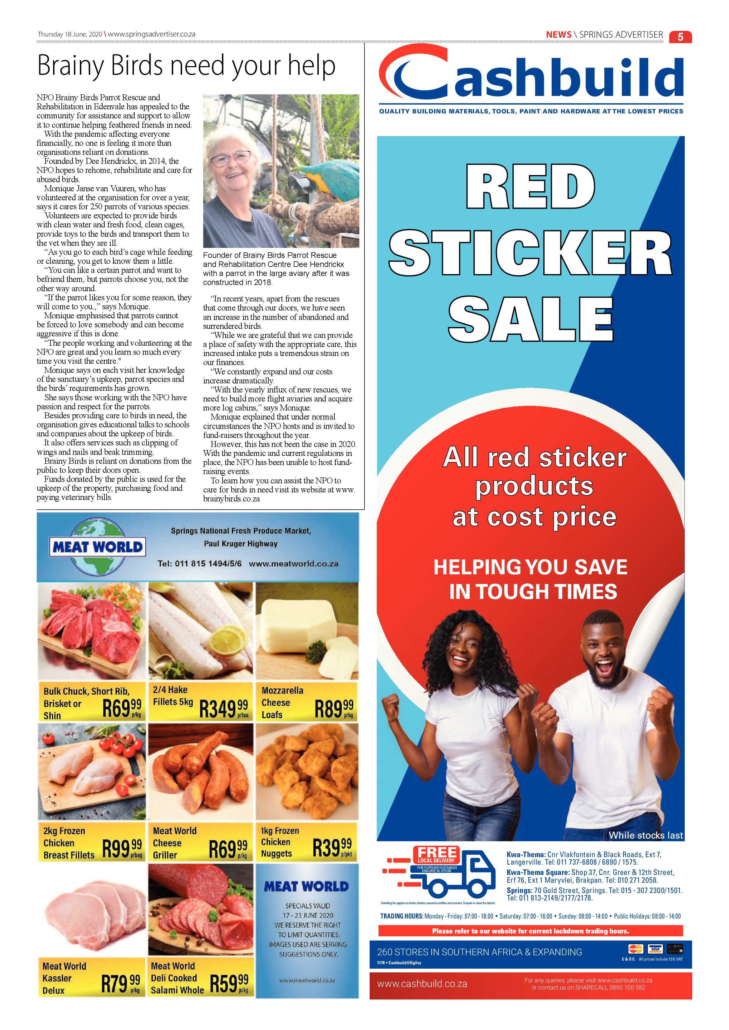 Springs Advertiser 18 June 2020 page 5