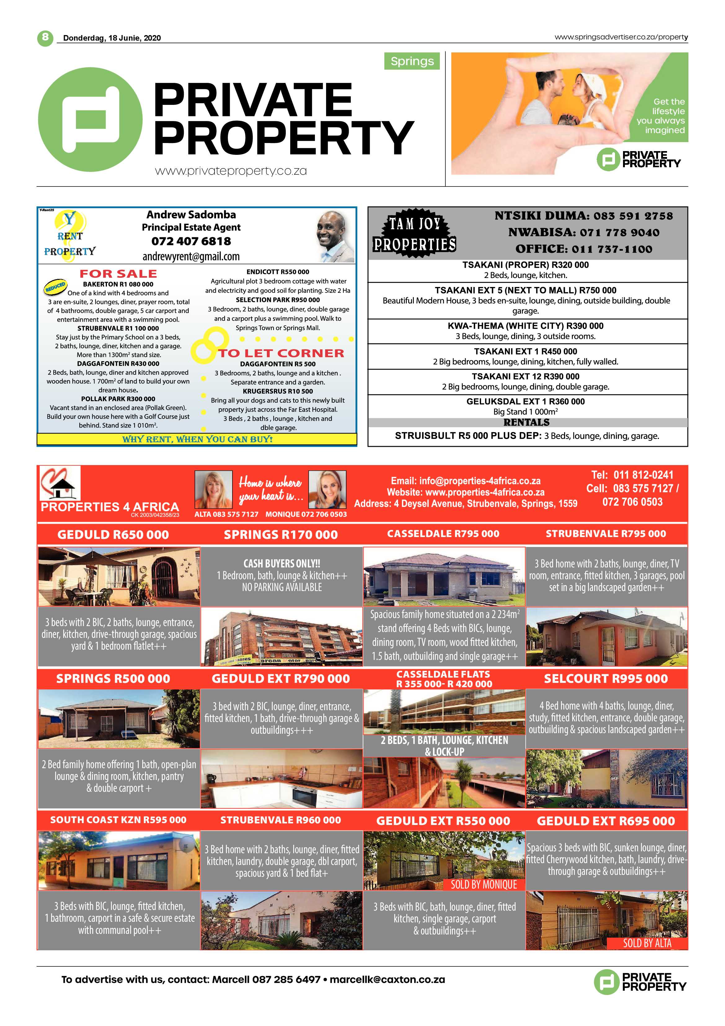 Springs Advertiser 18 June 2020 page 8