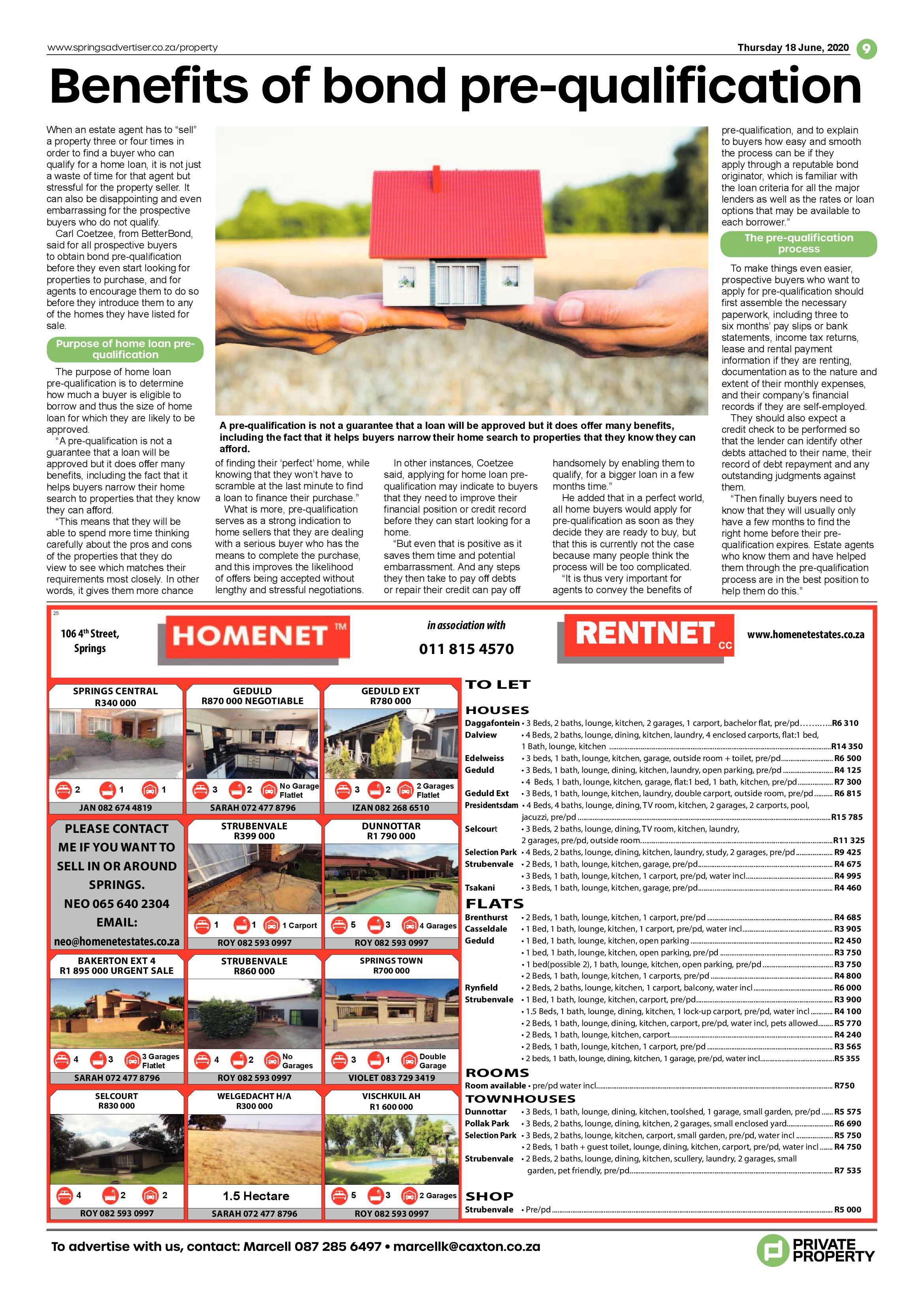 Springs Advertiser 18 June 2020 page 9