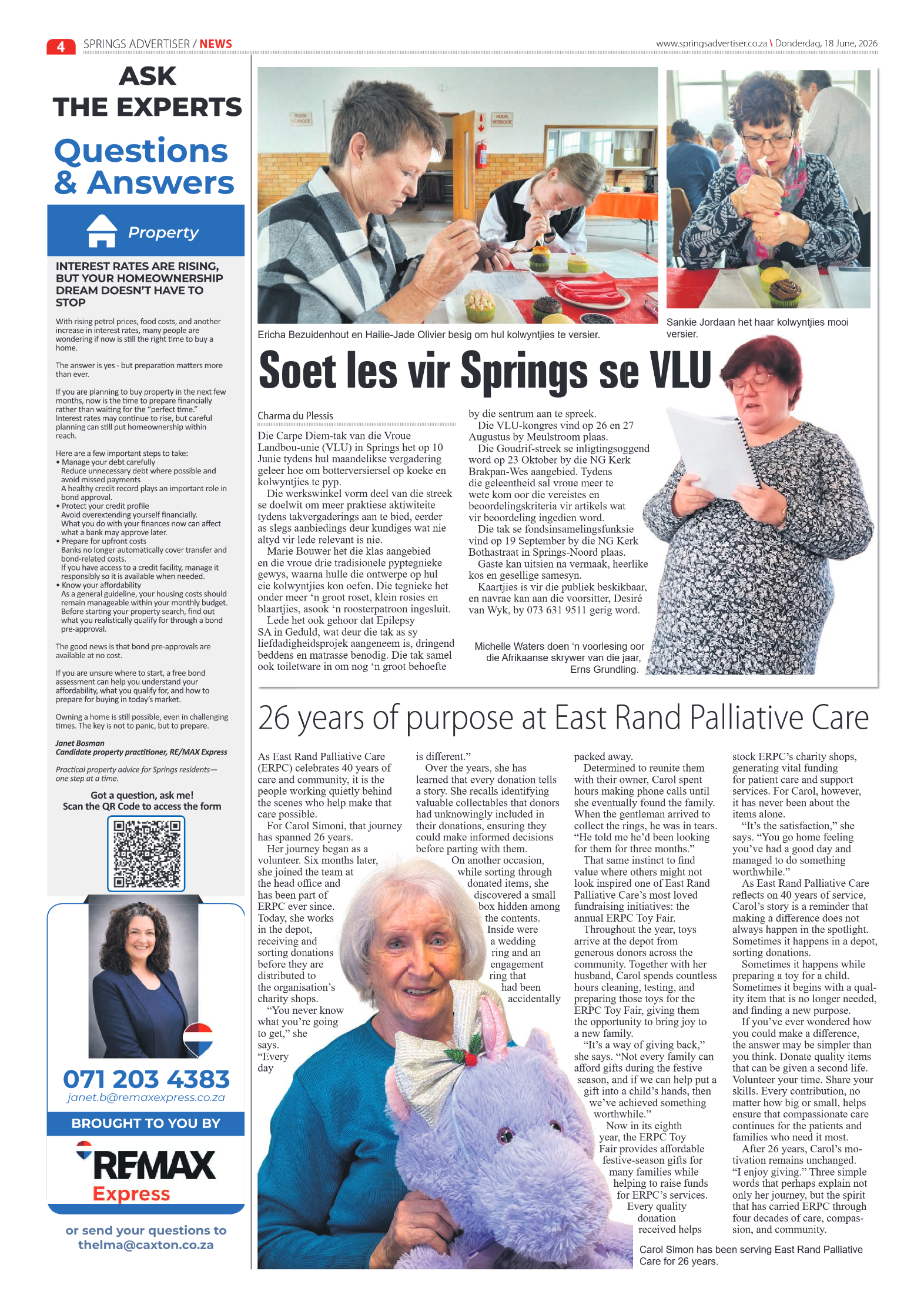Springs Advertiser 18 June 2026 page 4
