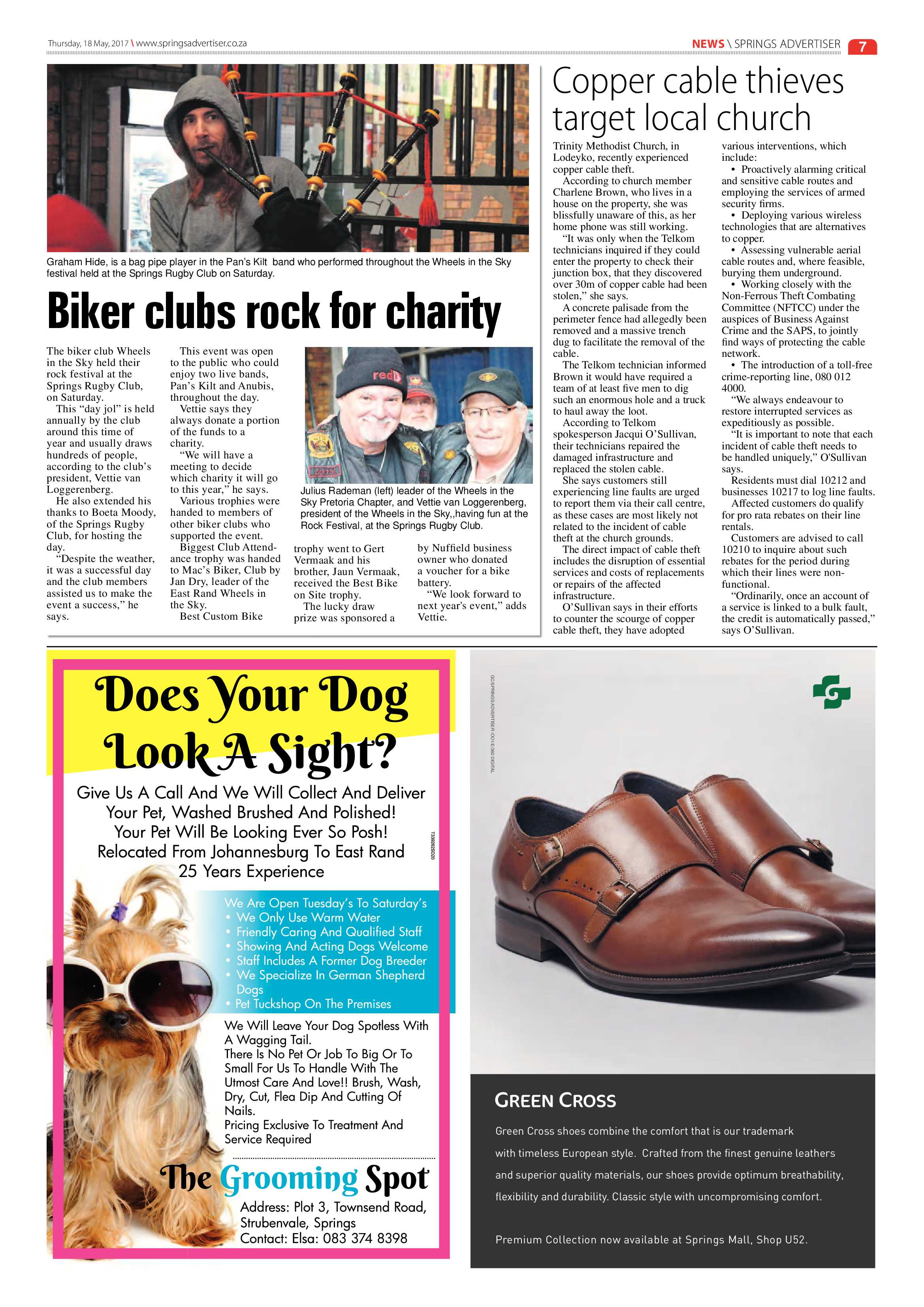 Springs Advertiser 18 May 2017 page 7