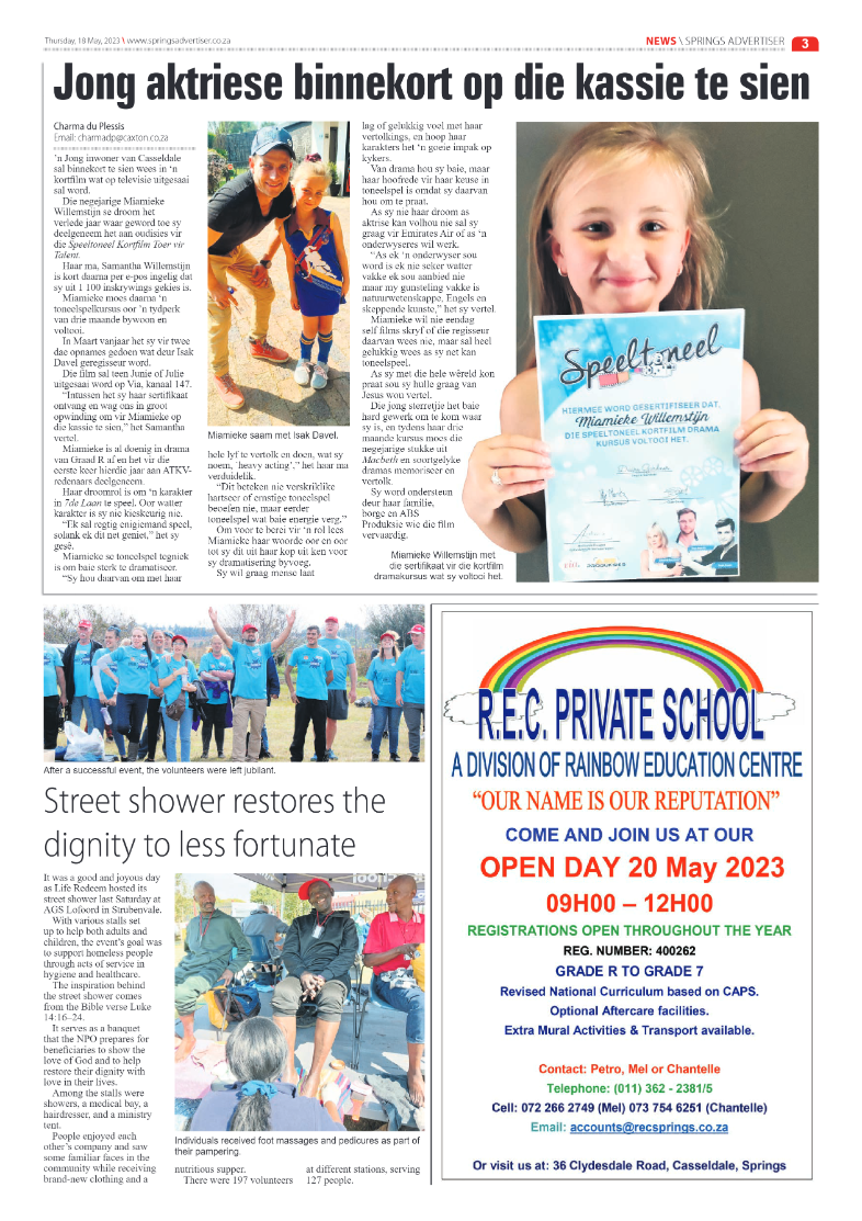 Springs Advertiser 18 May 2023 page 3