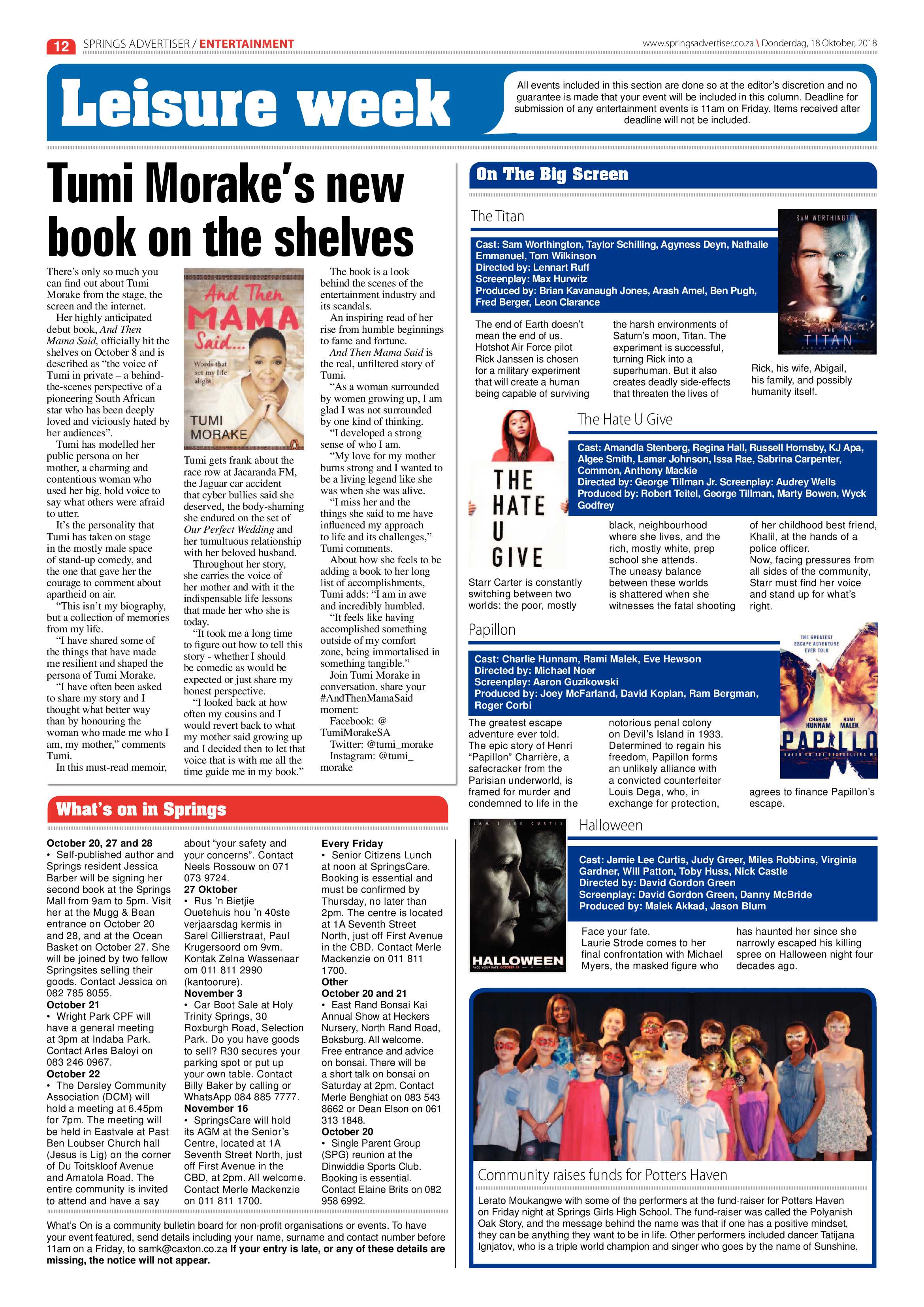Springs Advertiser 18 October 2018 page 12