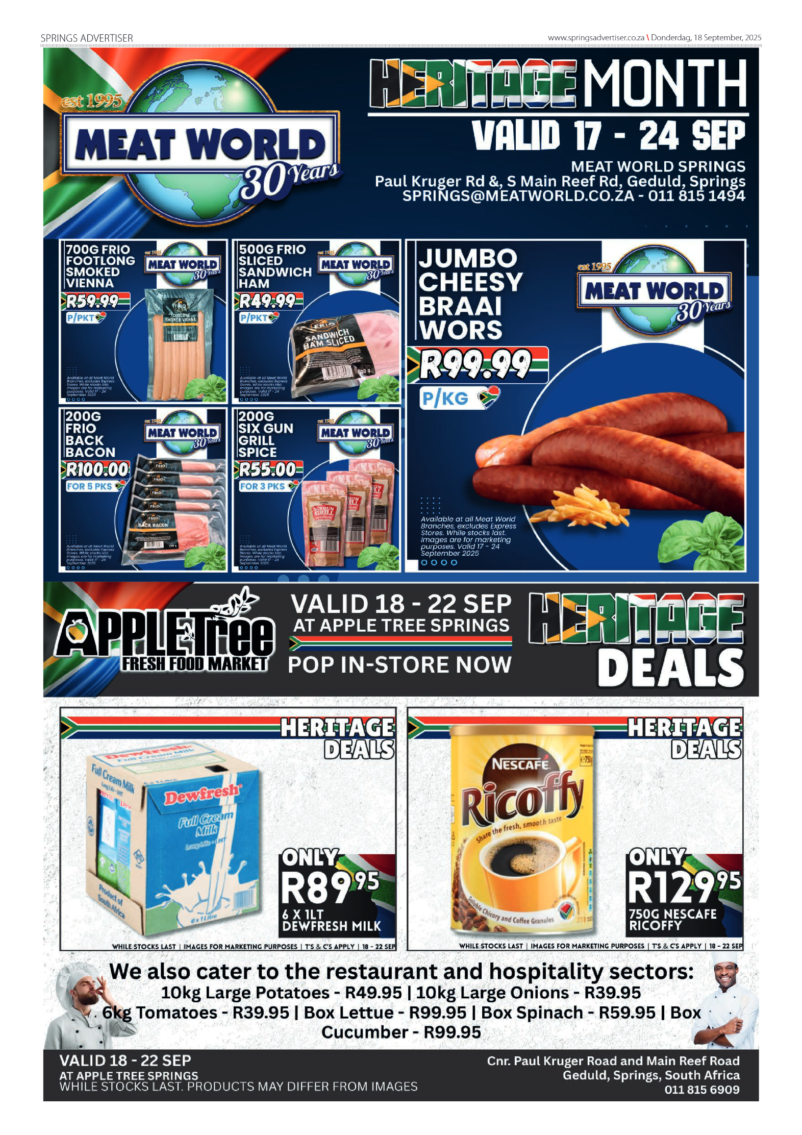 Springs Advertiser 18 September 2025 page 12