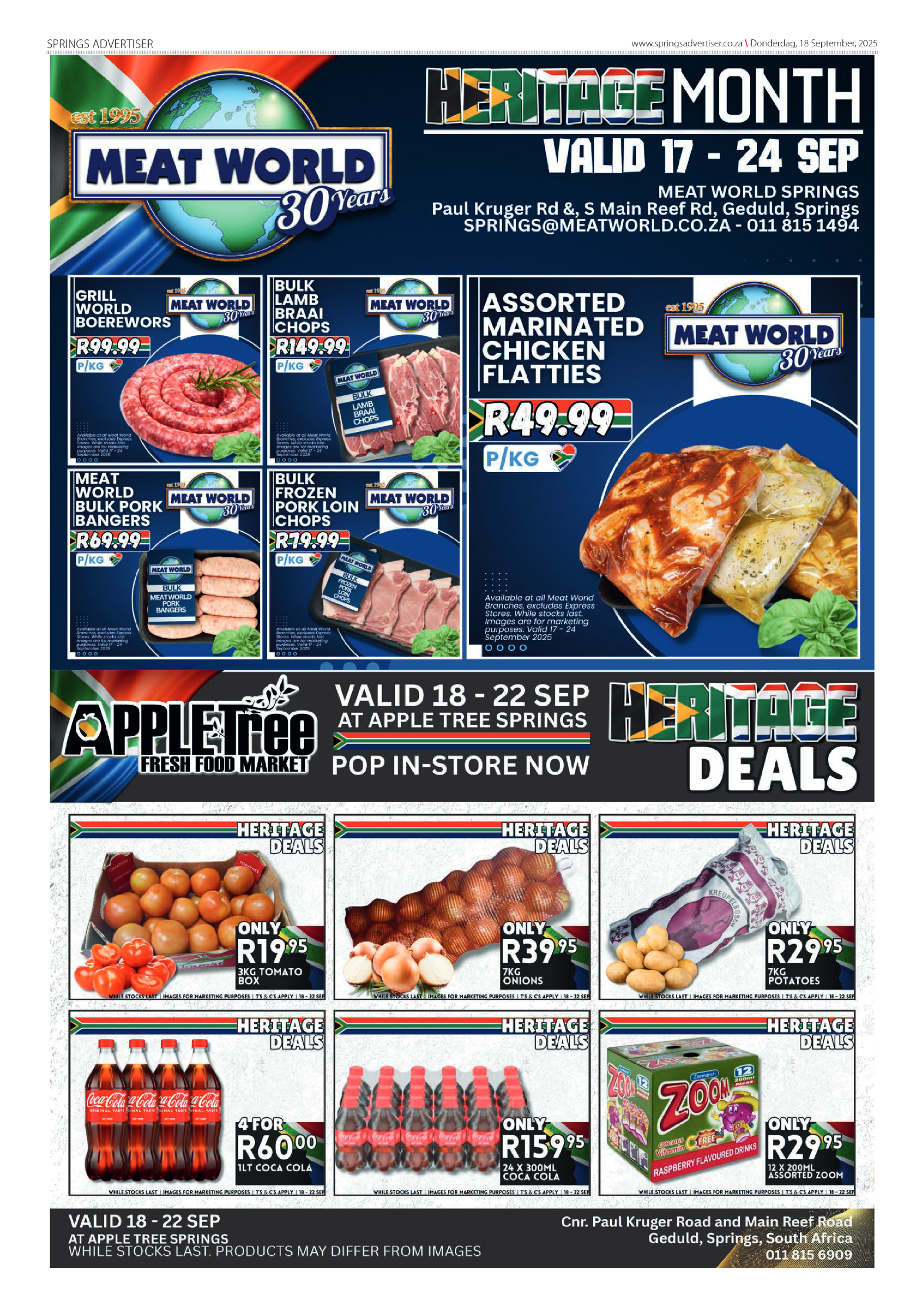Springs Advertiser 18 September 2025 page 2