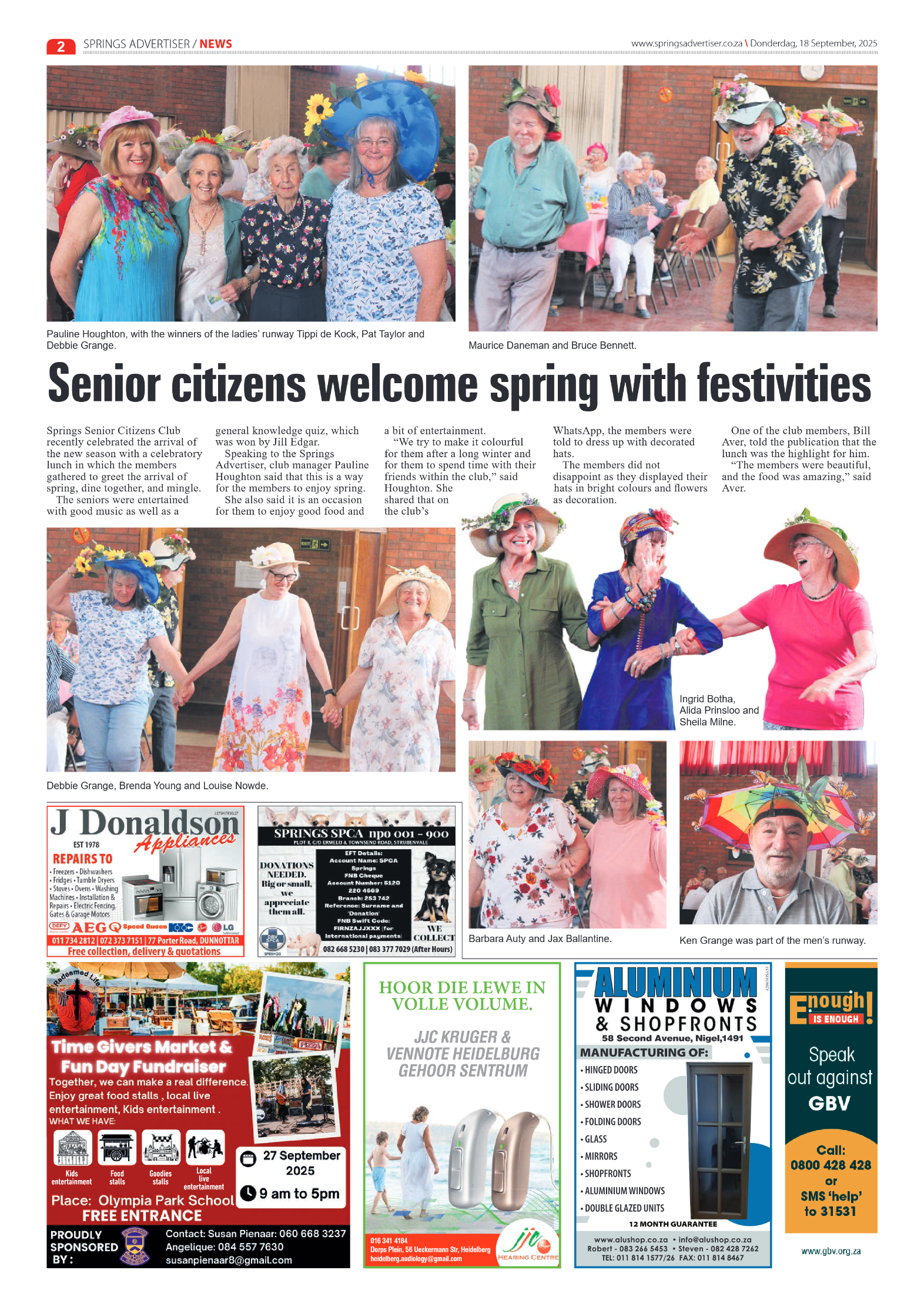 Springs Advertiser 18 September 2025 page 4