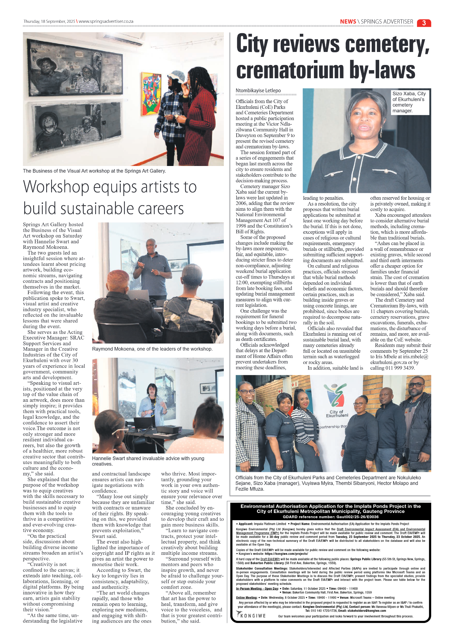 Springs Advertiser 18 September 2025 page 5