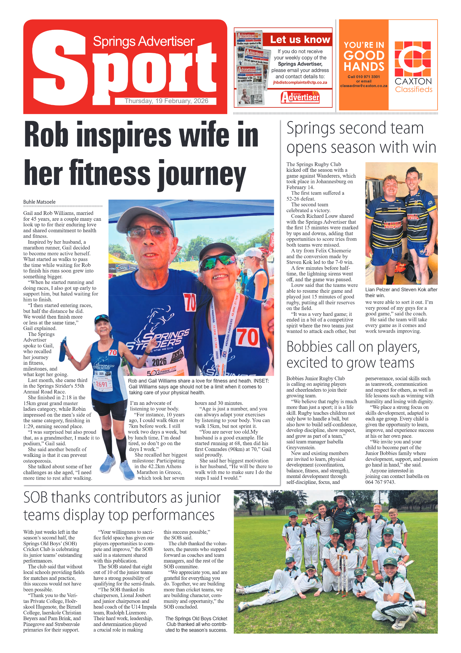 Springs Advertiser 19 February 2026 page 8