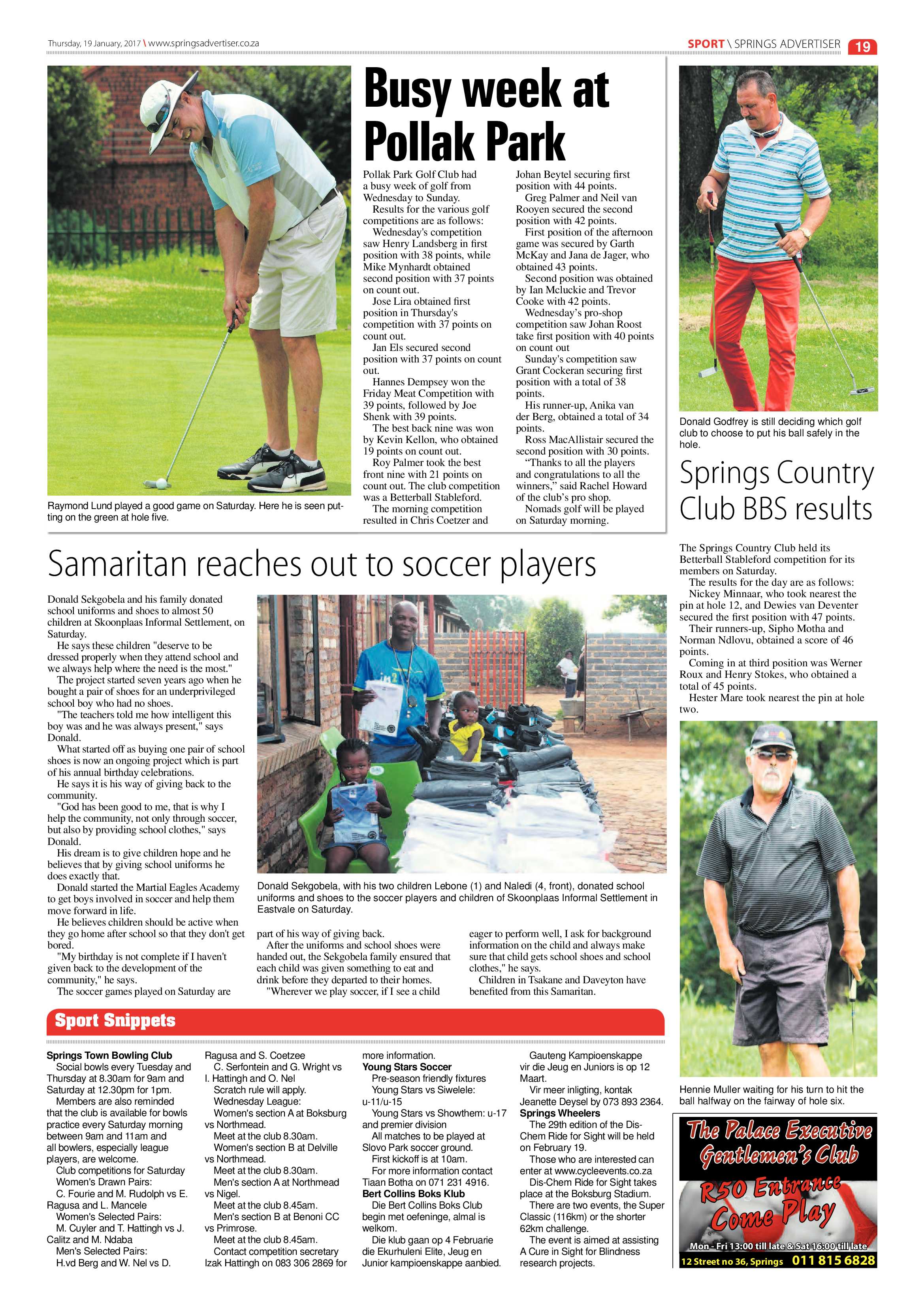 Springs Advertiser 19 January 2017 page 19