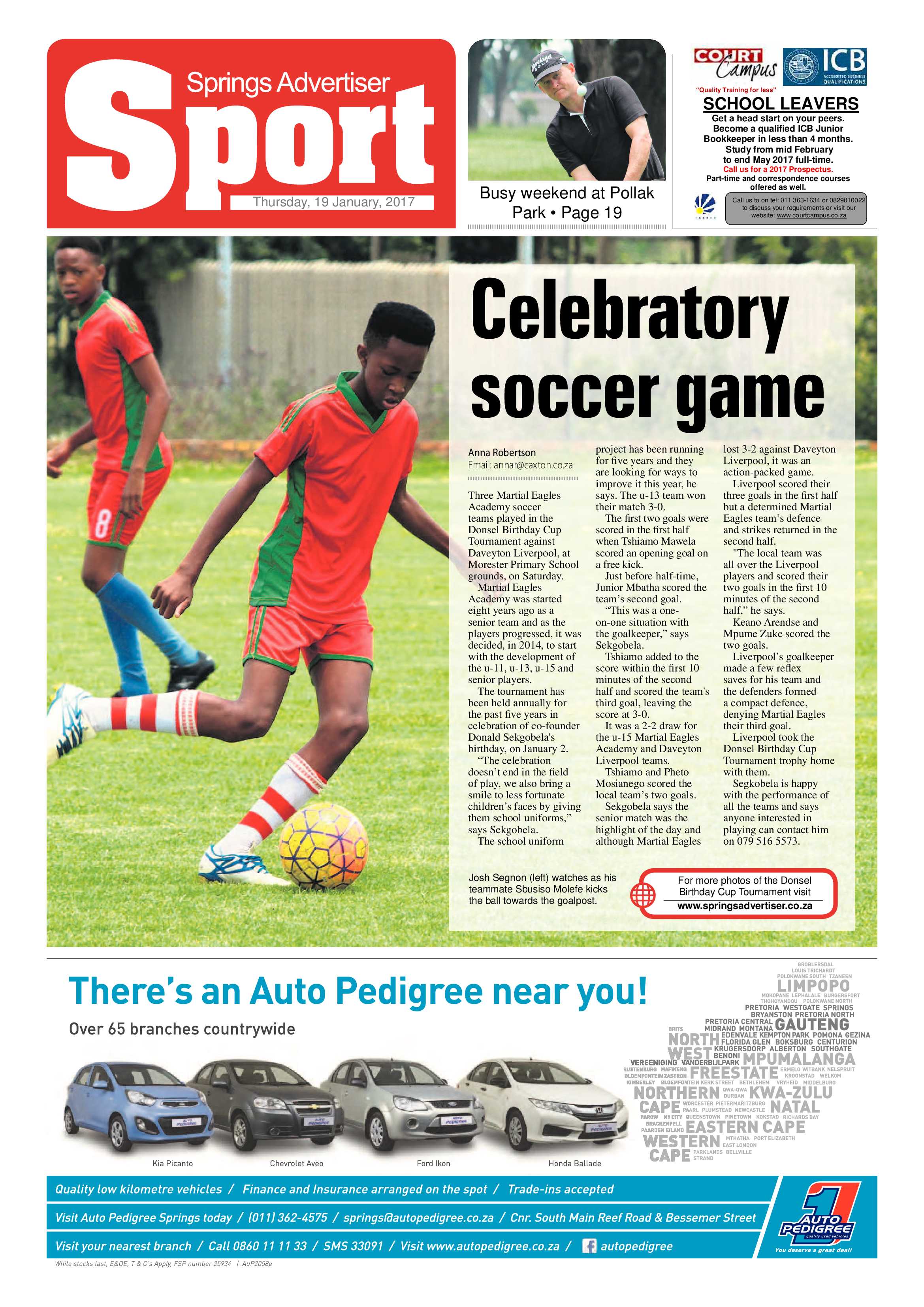 Springs Advertiser 19 January 2017 page 20