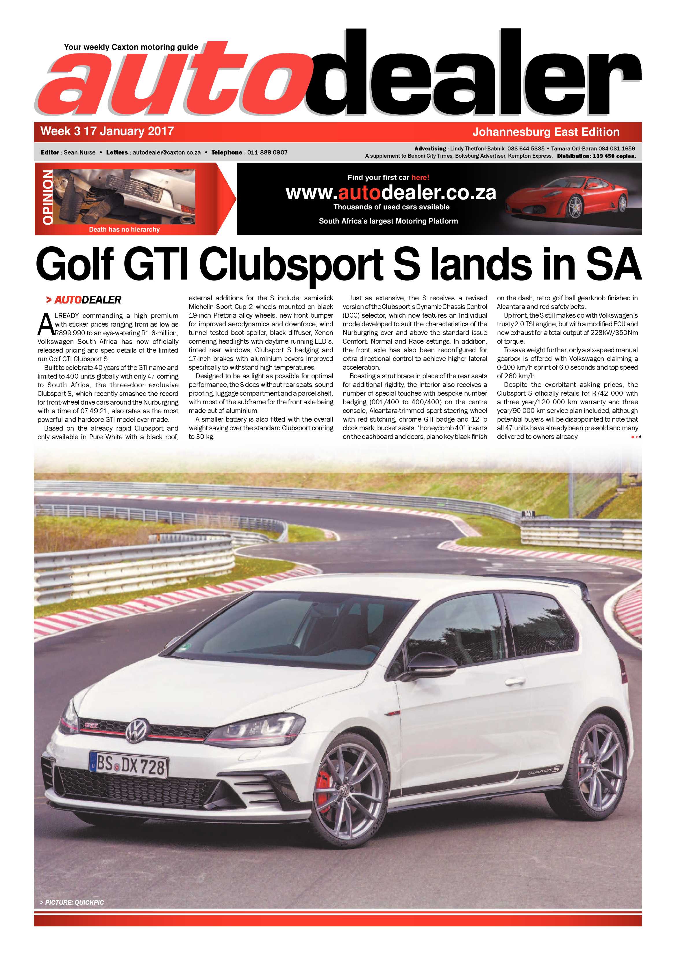 Springs Advertiser 19 January 2017 page 21