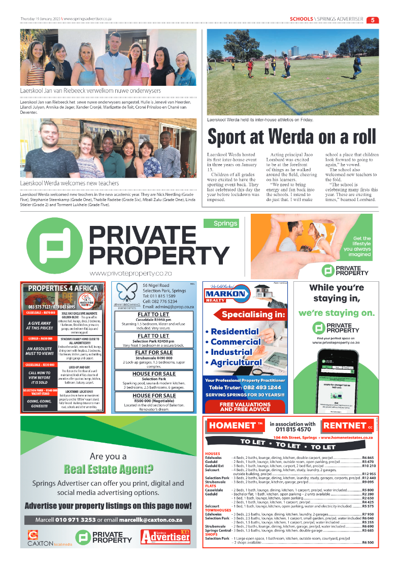 Springs Advertiser 19 January 2023 page 5