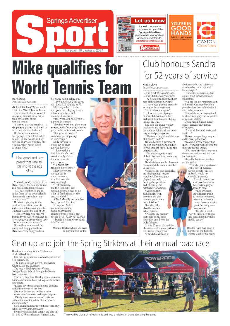 Springs Advertiser 19 January 2024 page 8