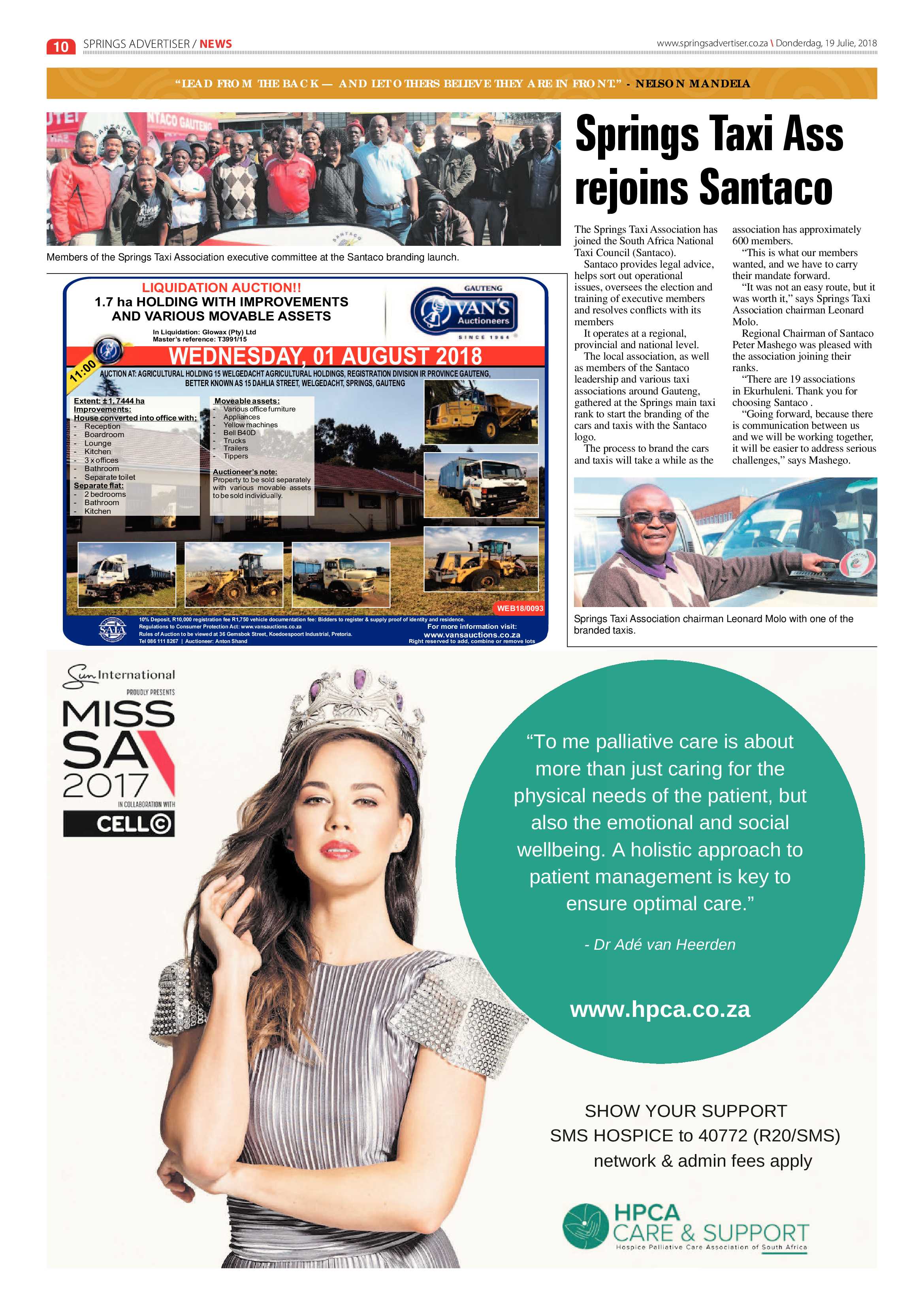 Springs Advertiser 19 July 2018 page 10