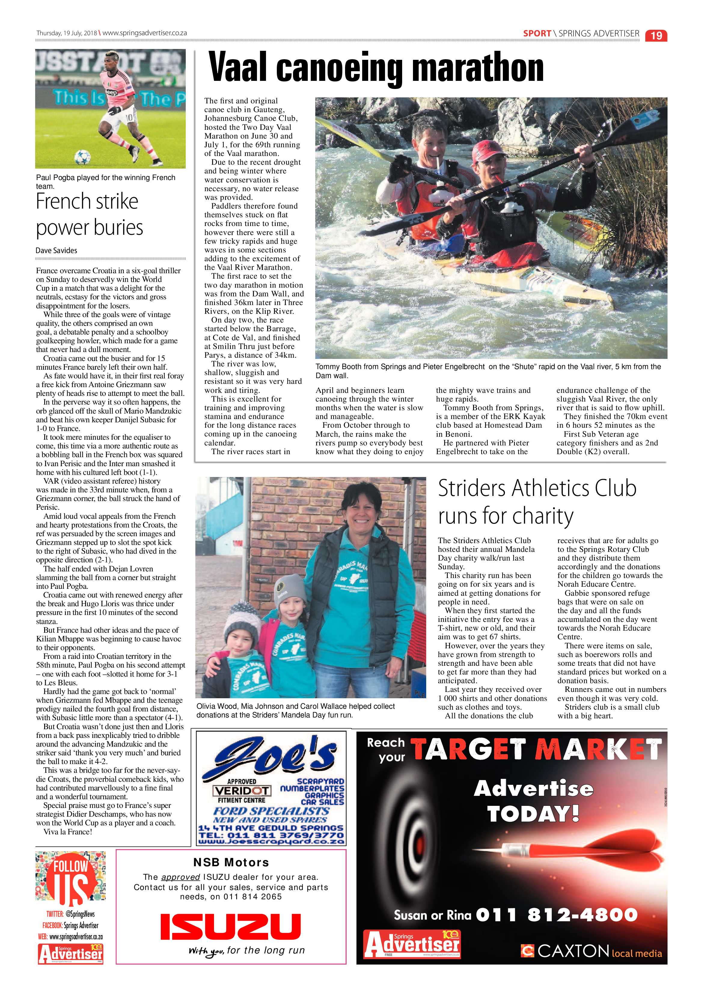 Springs Advertiser 19 July 2018 page 19