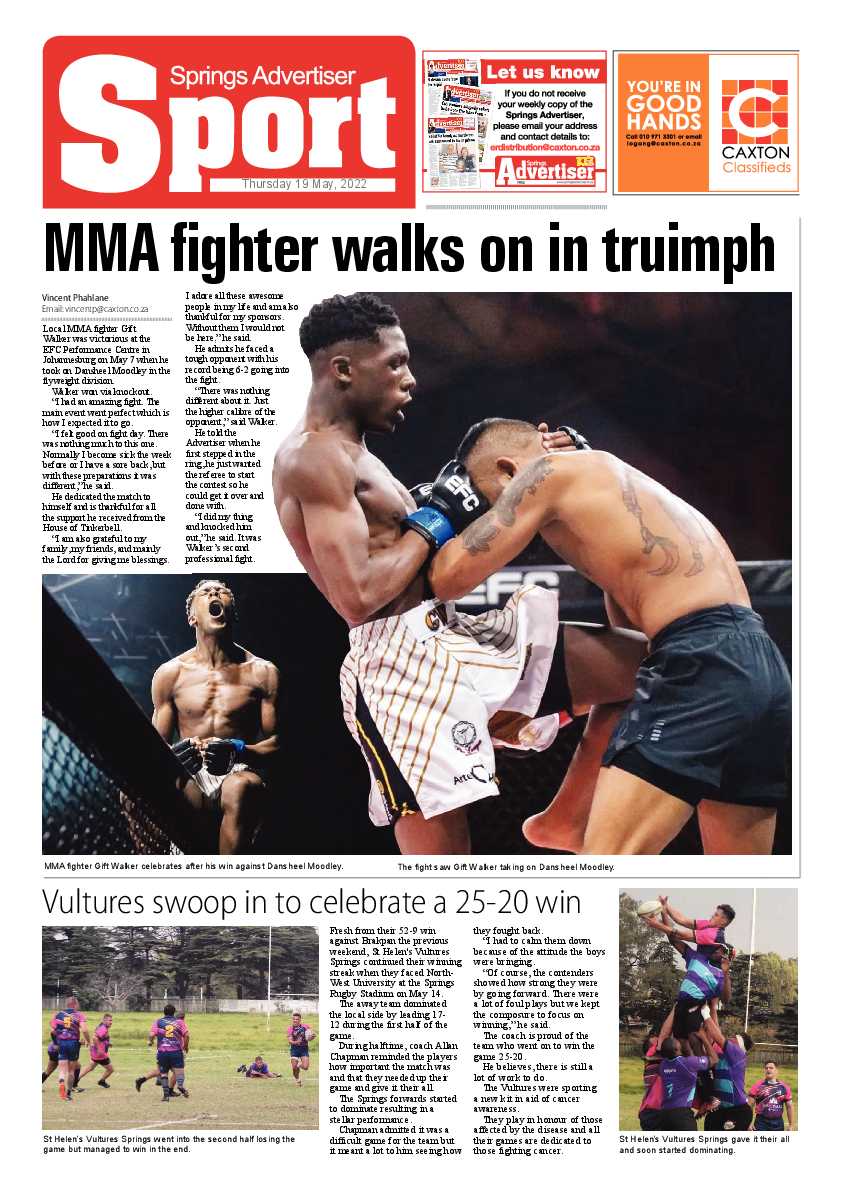 Springs Advertiser 19 May 2022 page 12