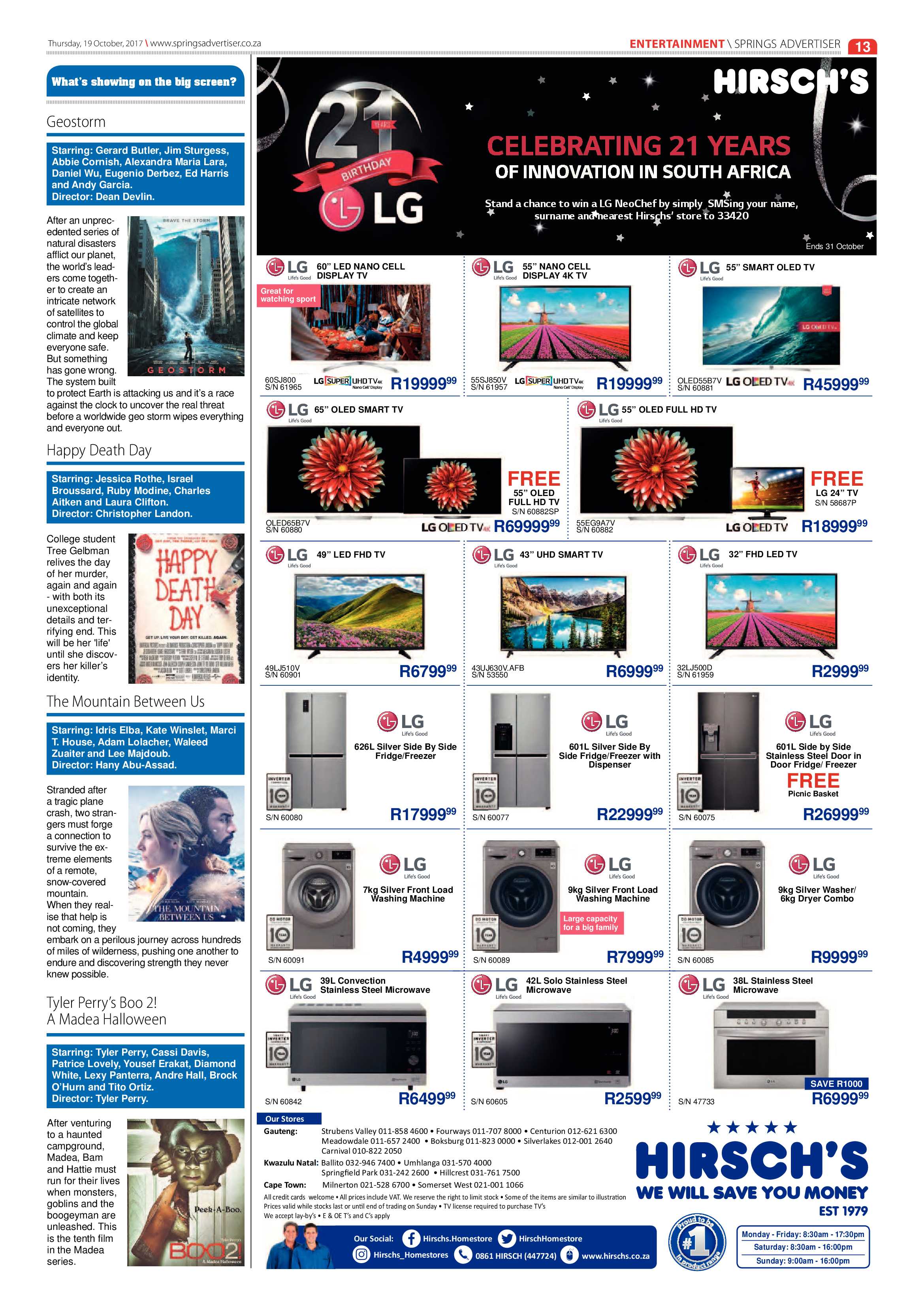 Springs Advertiser 19 October 2017 page 13