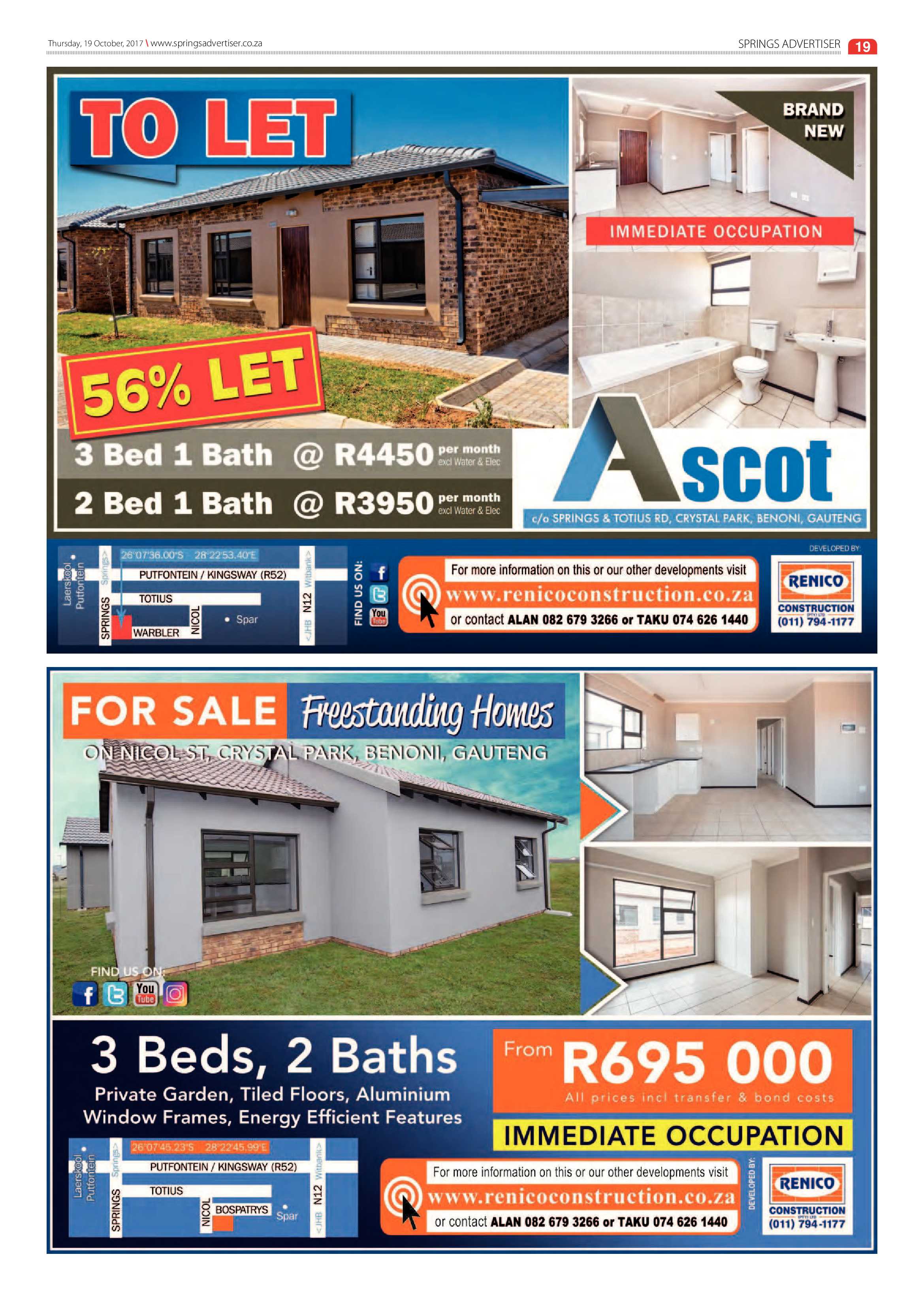 Springs Advertiser 19 October 2017 page 19