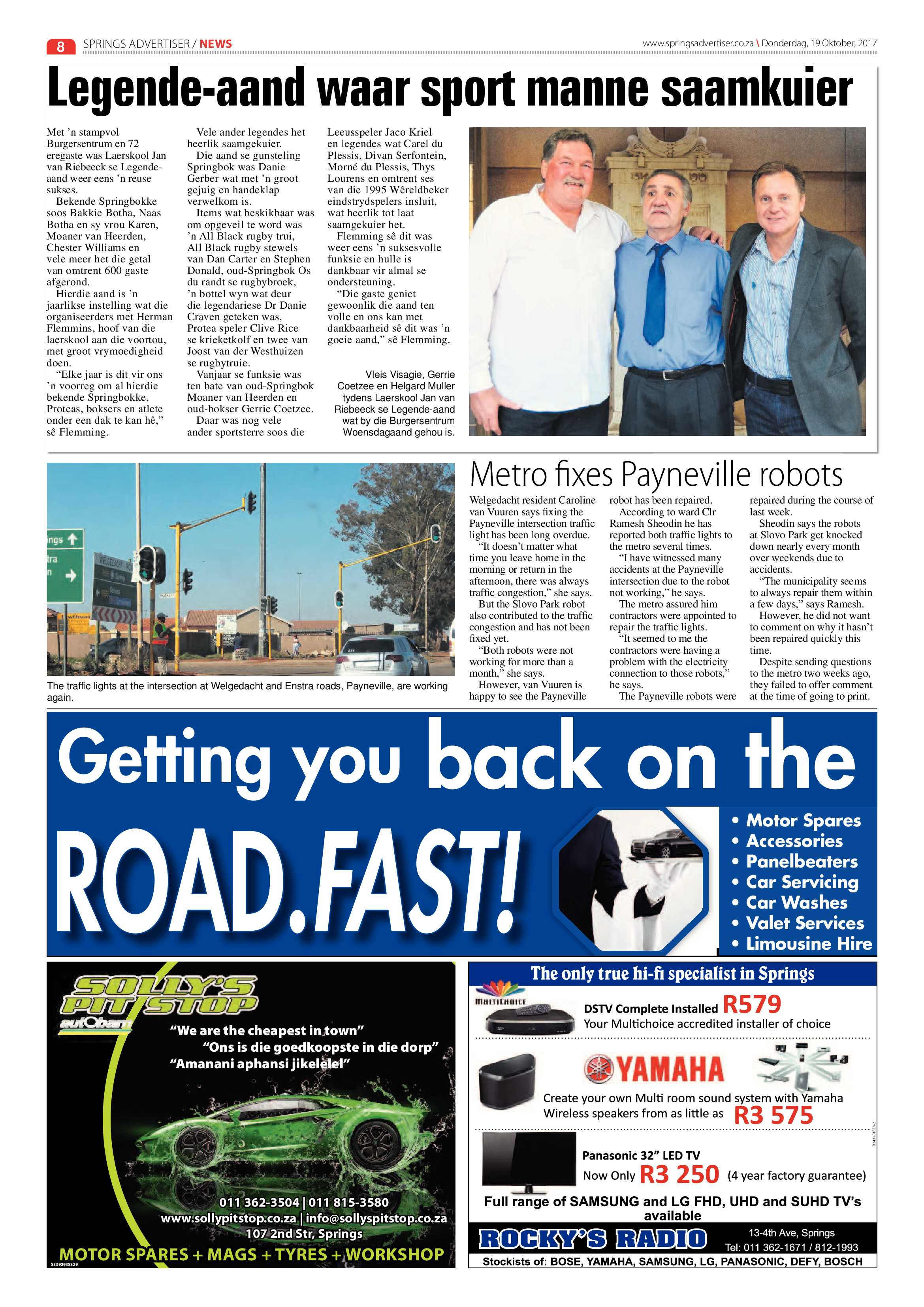 Springs Advertiser 19 October 2017 page 8