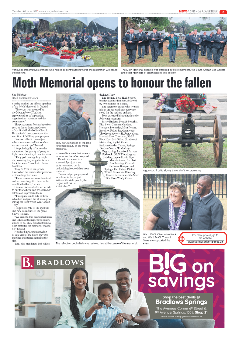 Springs Advertiser 19 October 2023 page 3