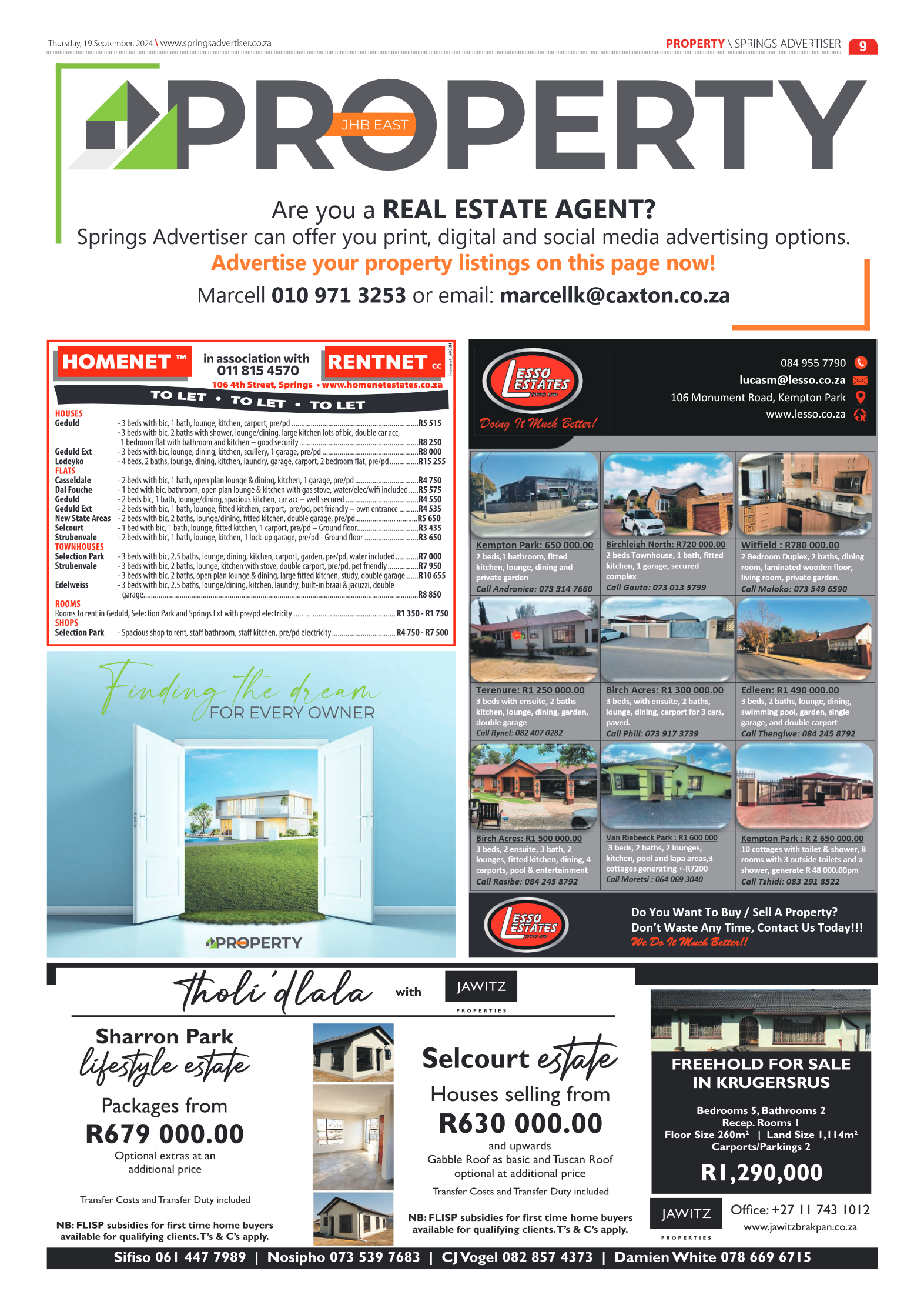 Springs Advertiser 19 September 2024 page 9