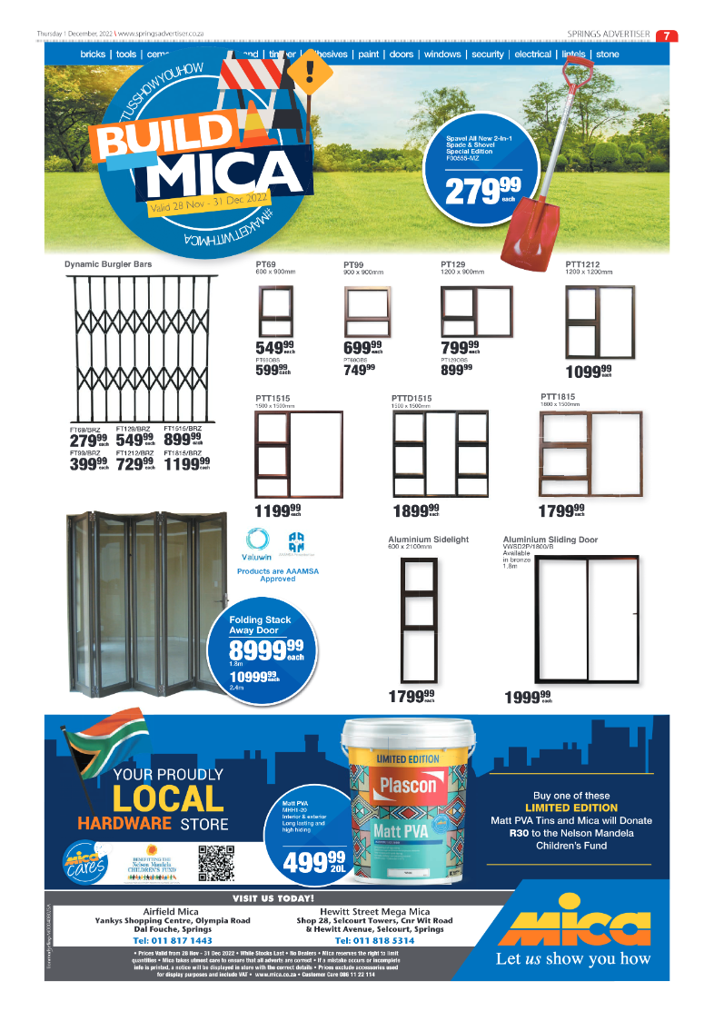 Springs Advertiser 1 Dec 2022 page 7
