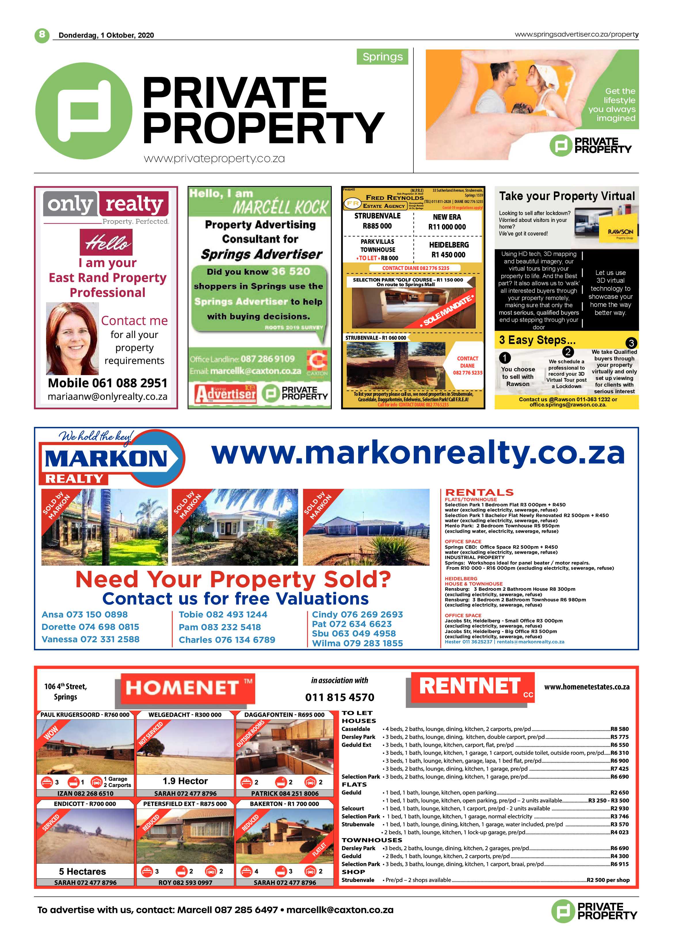 Springs Advertiser 1 October 2020 page 8