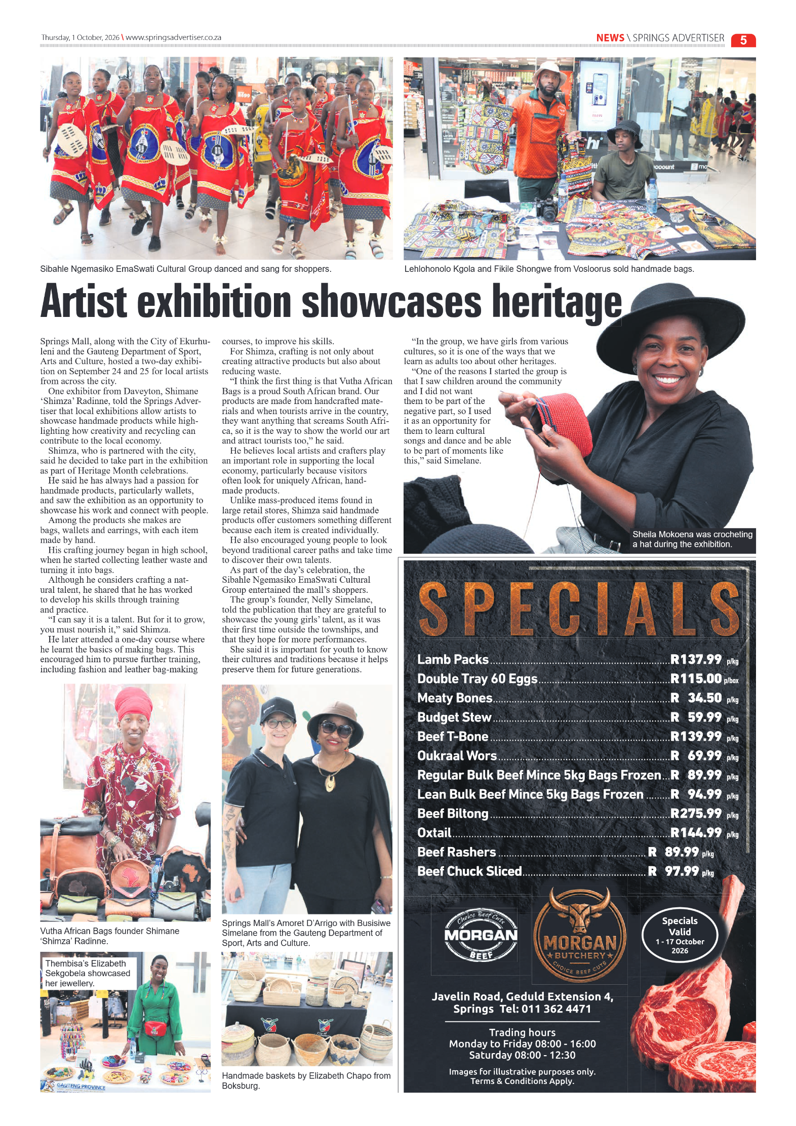 Springs Advertiser 1 October 2026 page 5