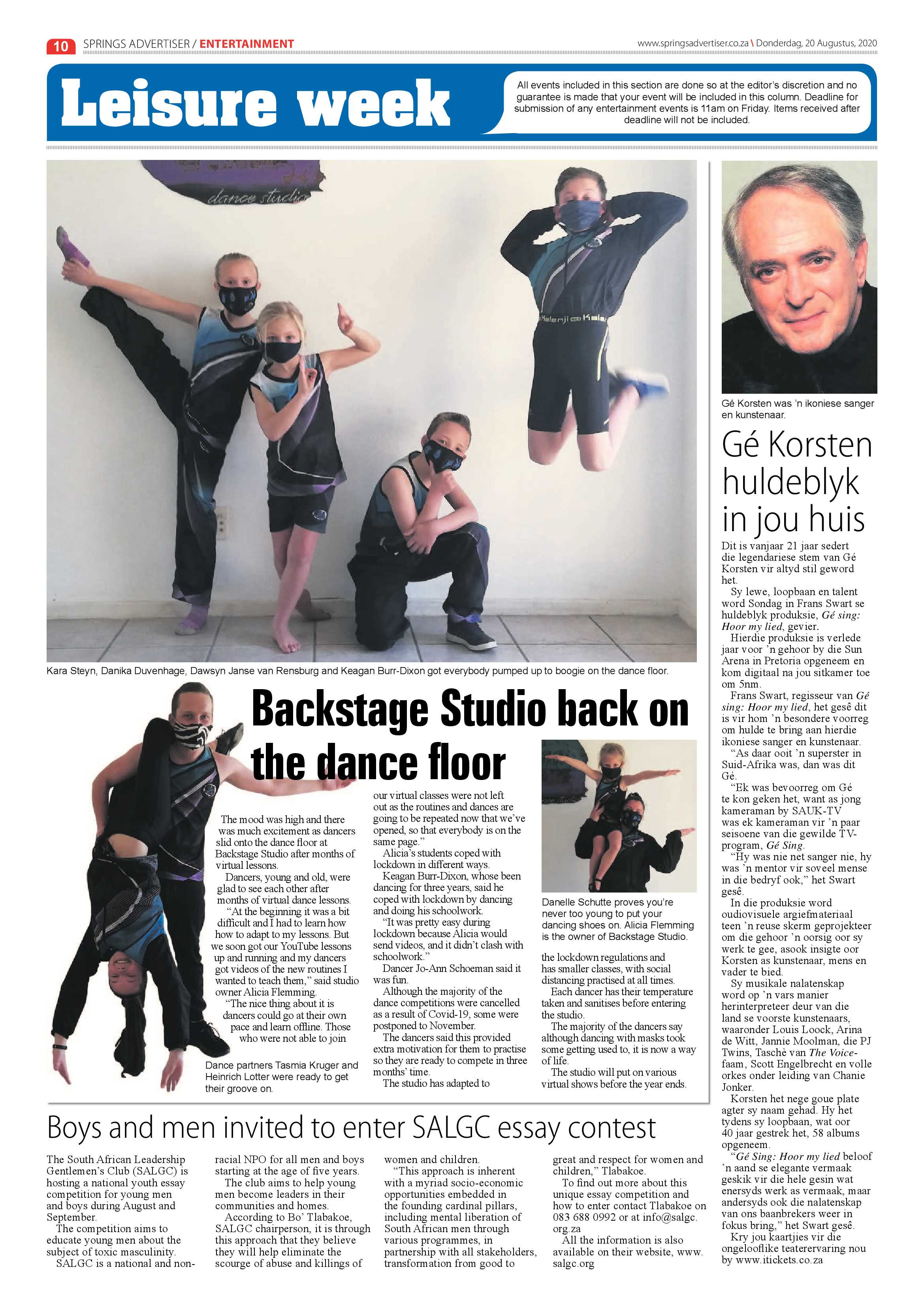 Springs Advertiser 20 August 2020 page 10