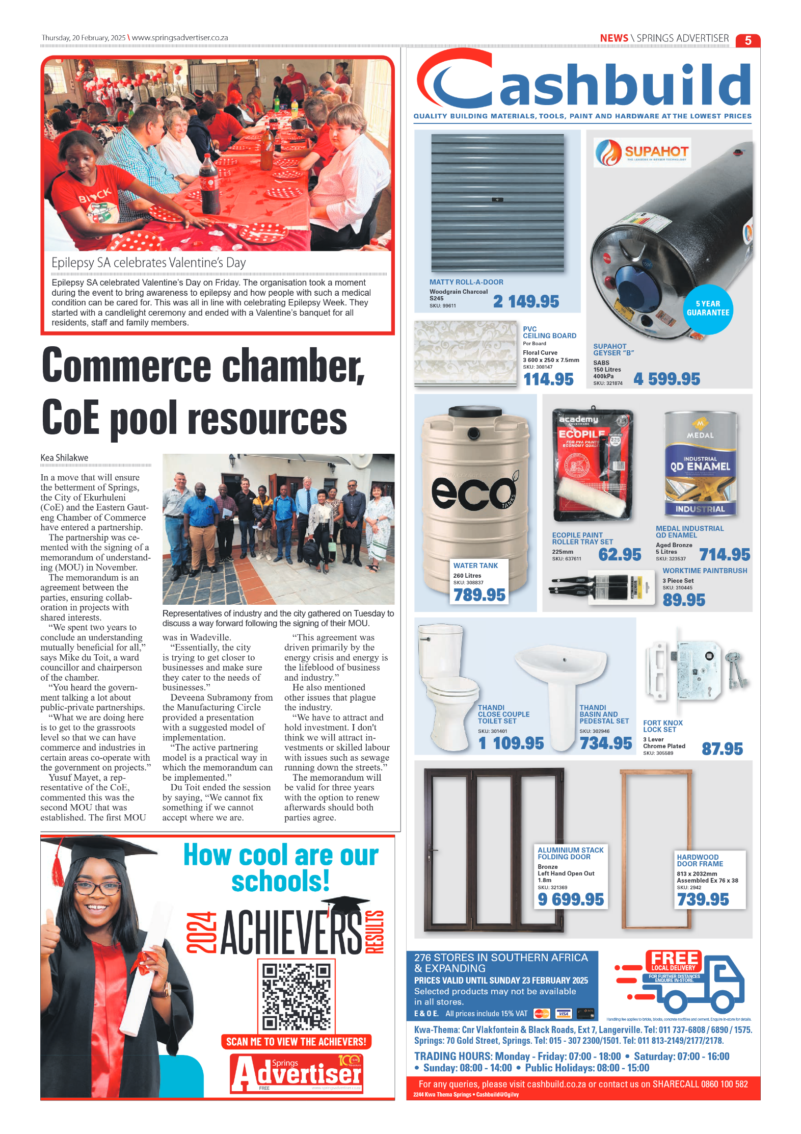 Springs Advertiser 20 February 2025 page 5