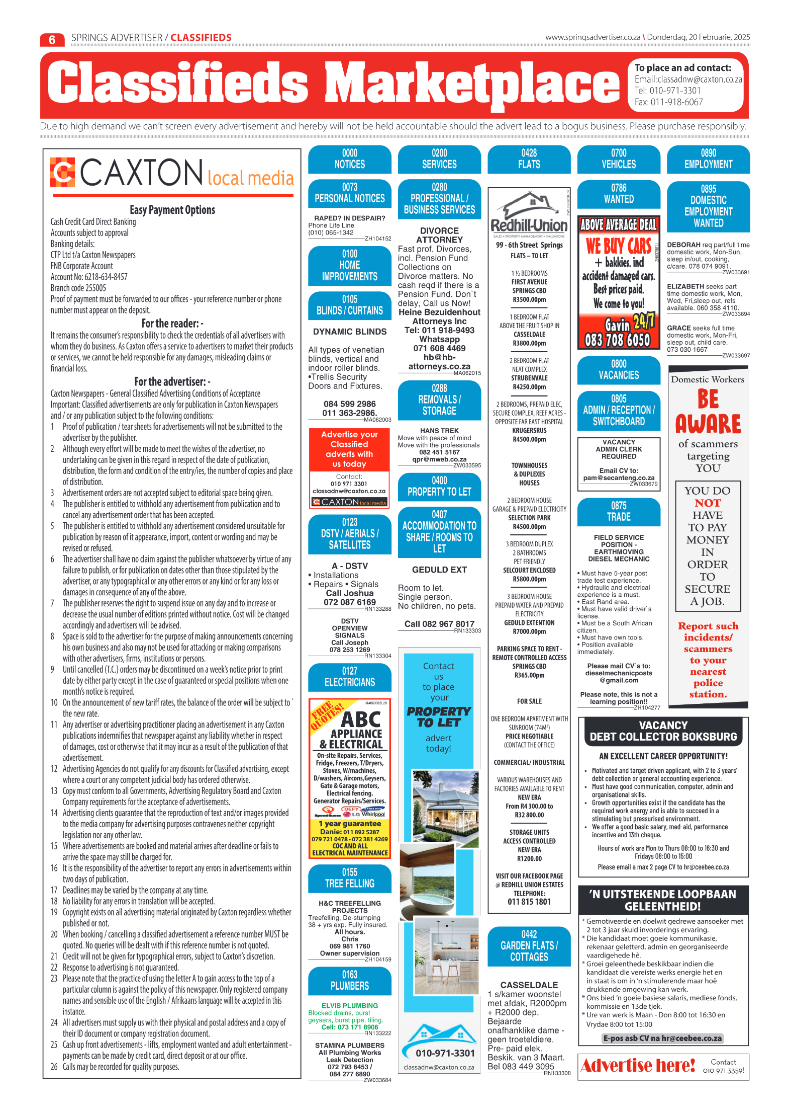Springs Advertiser 20 February 2025 page 6