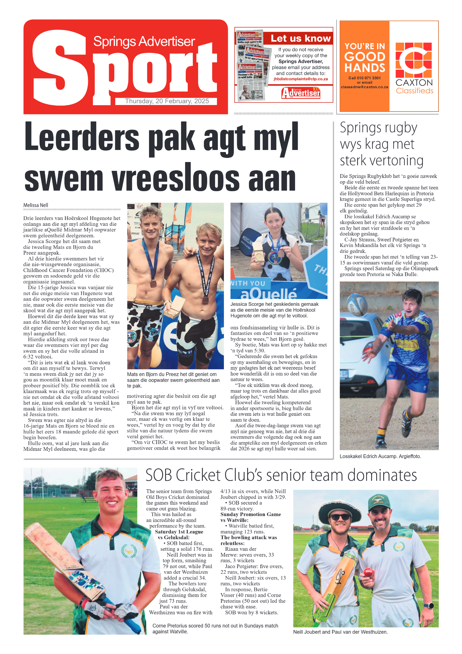 Springs Advertiser 20 February 2025 page 8