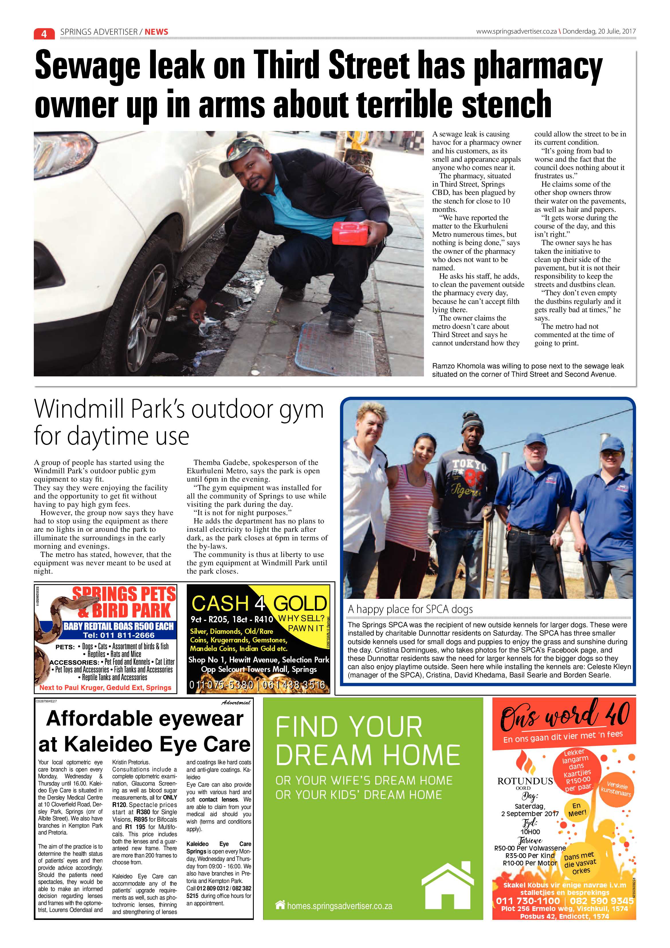 Springs Advertiser 20 July 2017 page 4