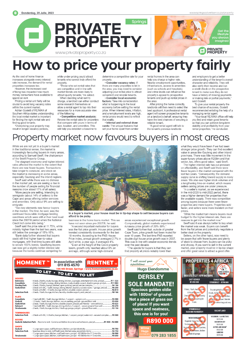 Springs Advertiser 20 July 2023 page 8