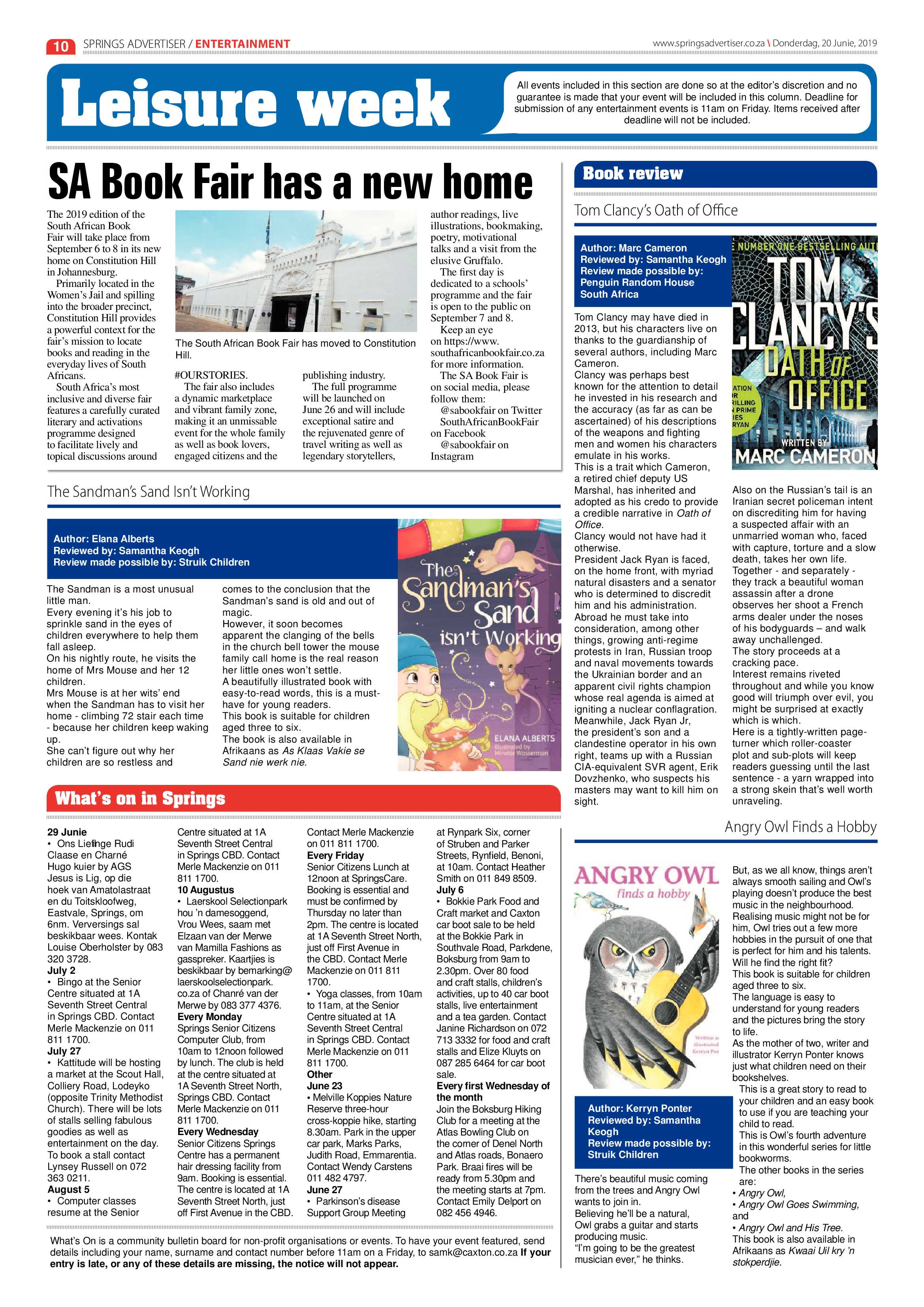 Springs Advertiser 20 June 2019 page 10