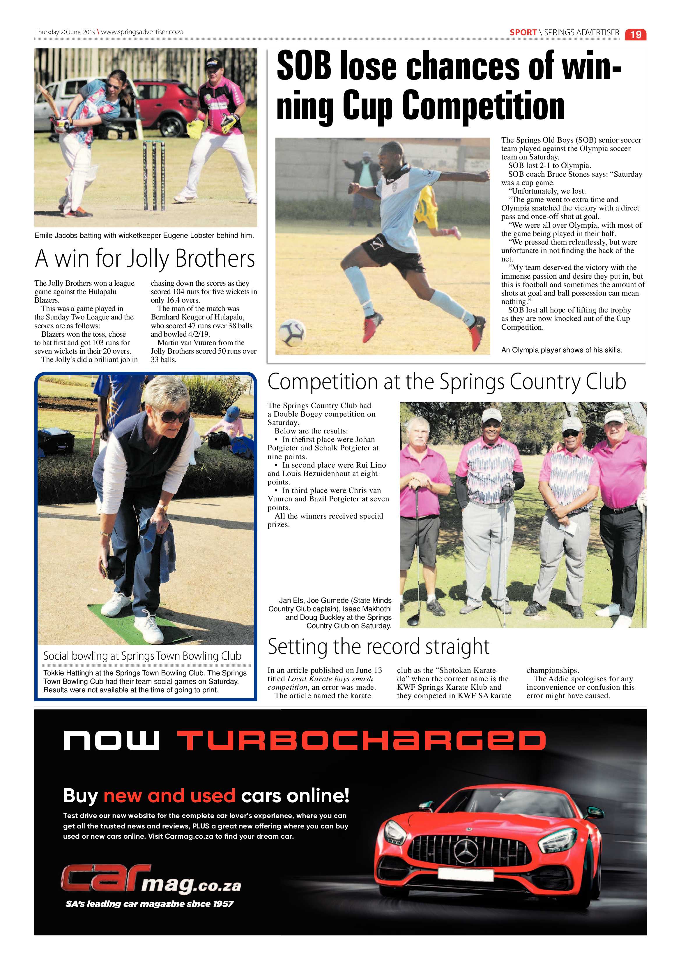 Springs Advertiser 20 June 2019 page 19