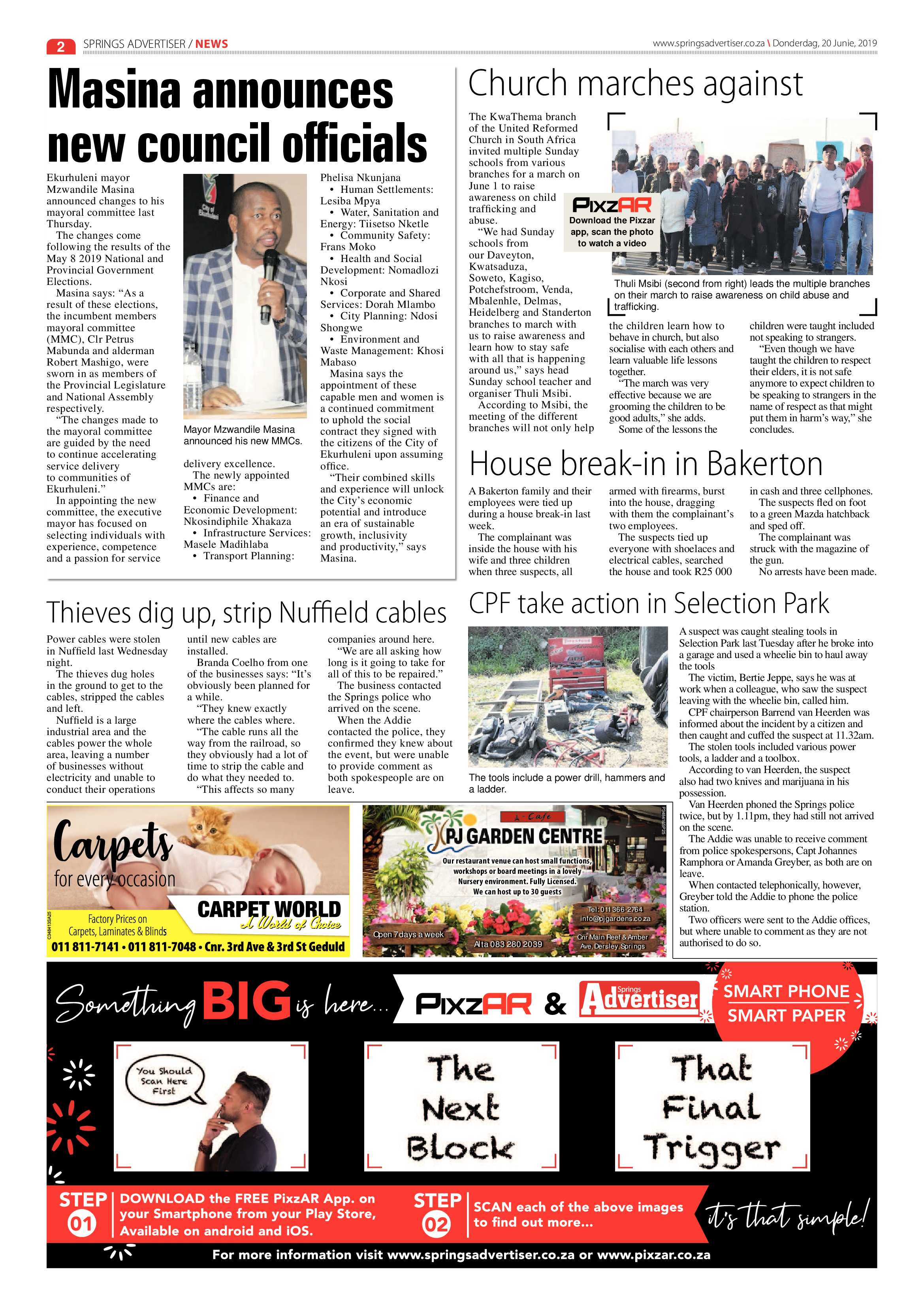 Springs Advertiser 20 June 2019 page 2