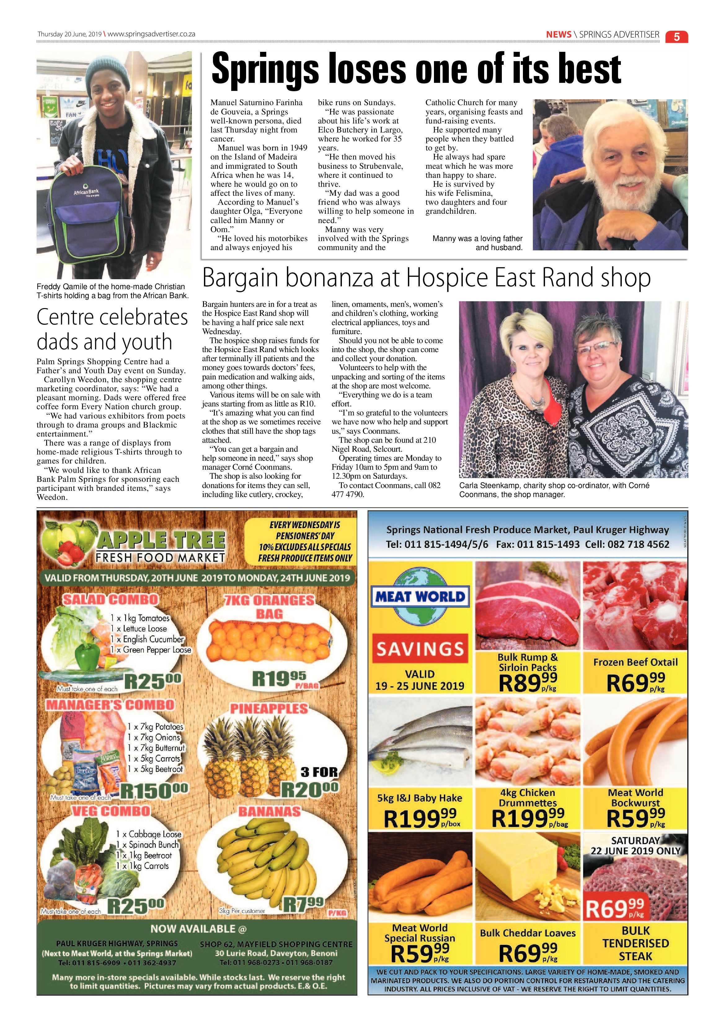 Springs Advertiser 20 June 2019 page 5