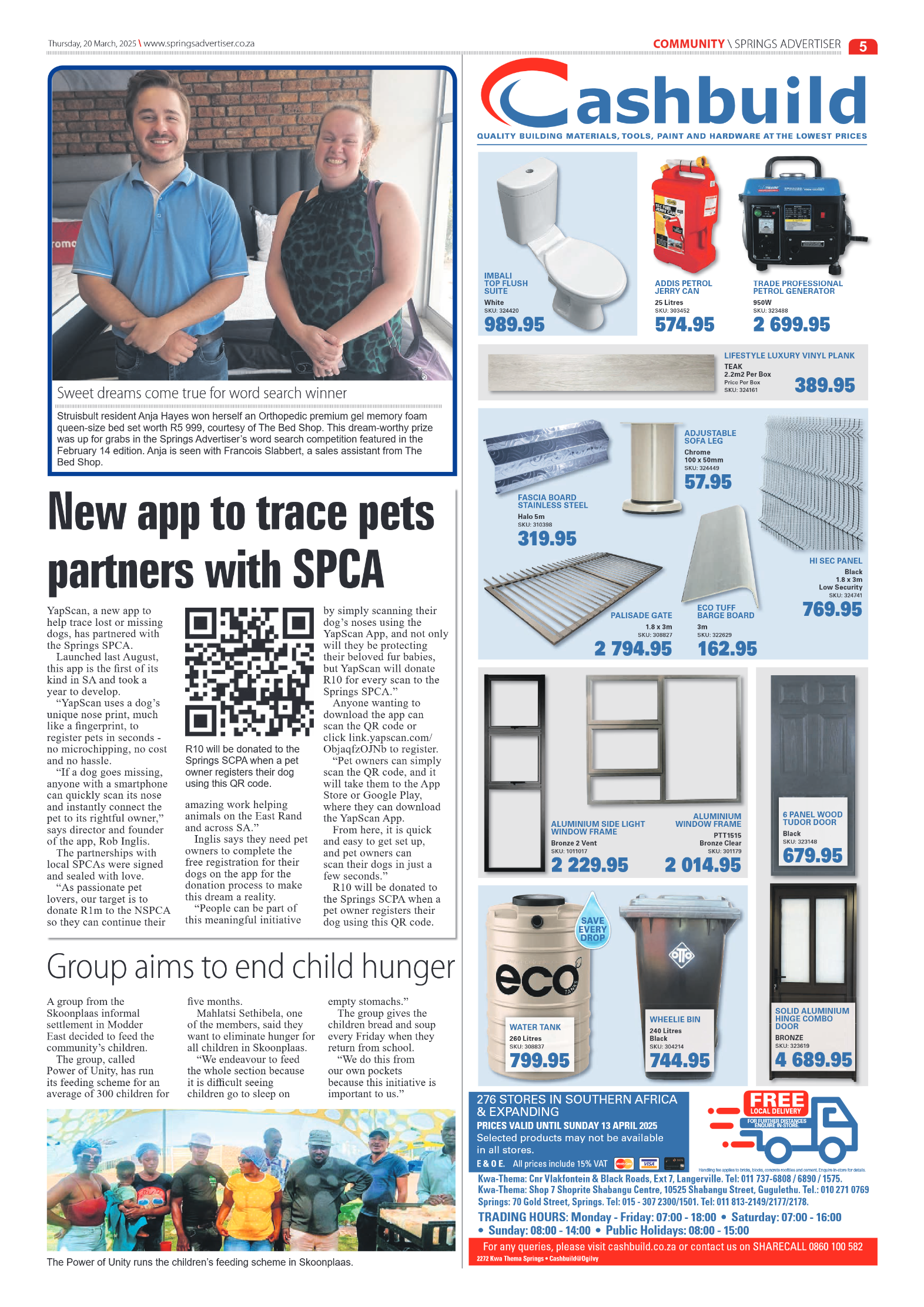 Springs Advertiser 20 March 2025 page 5